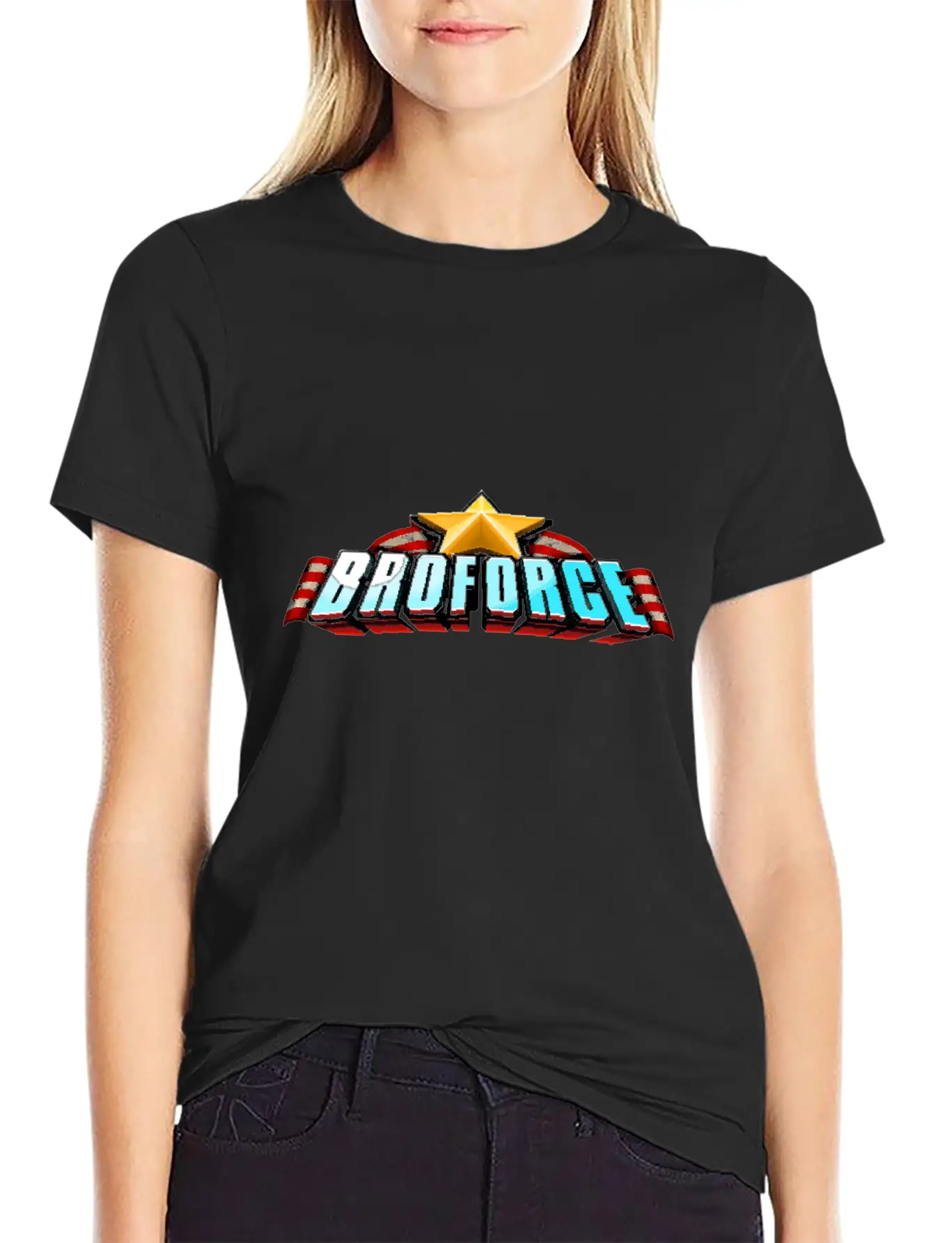 Broforce Stylish Everyday T-Shirt – Unisex Basic Cotton Tee