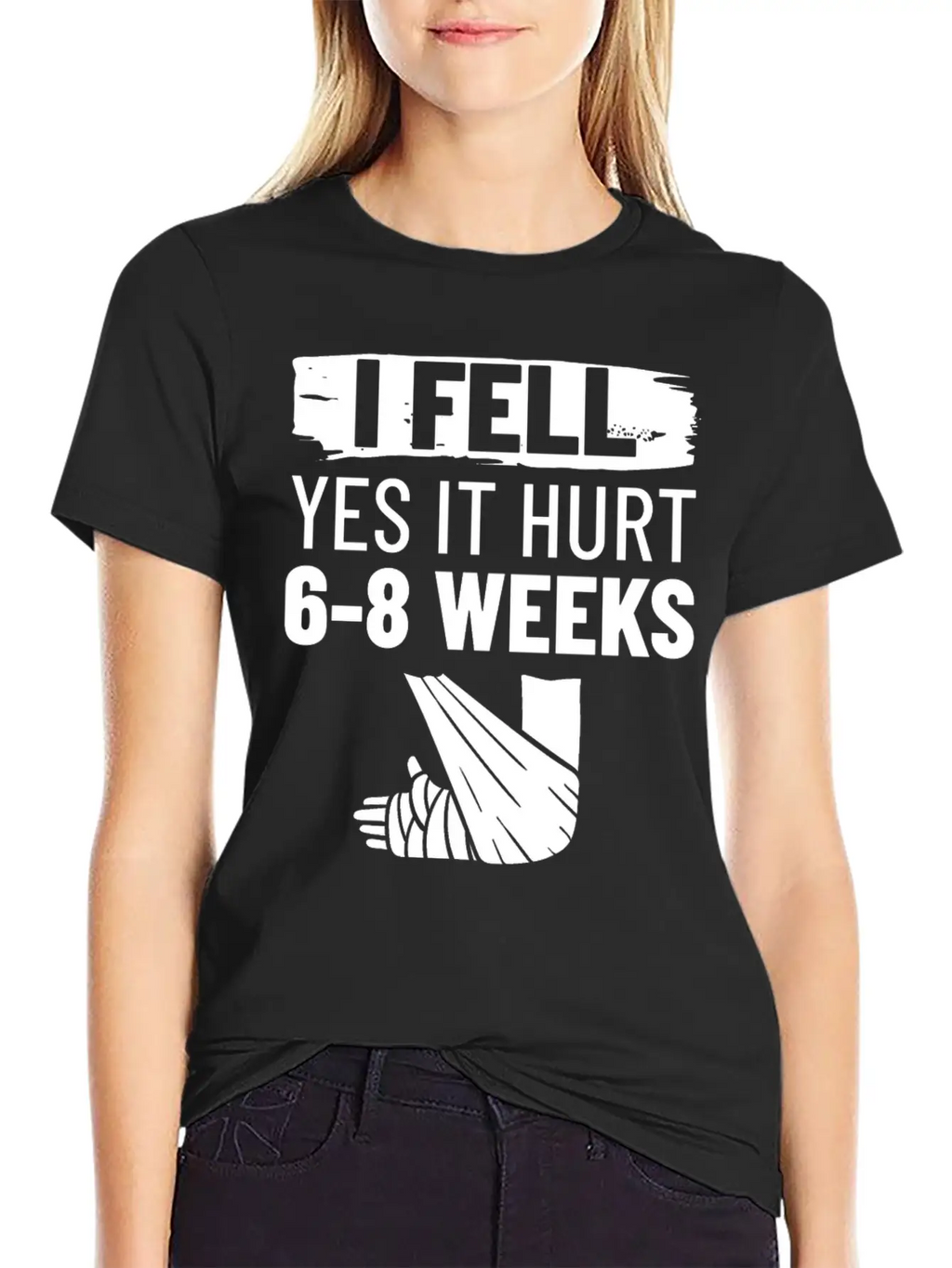 Broken Arm Funny Recovery Get Well Sling Unisex Casual T-Shirt – Clean Design For Daily Comfort