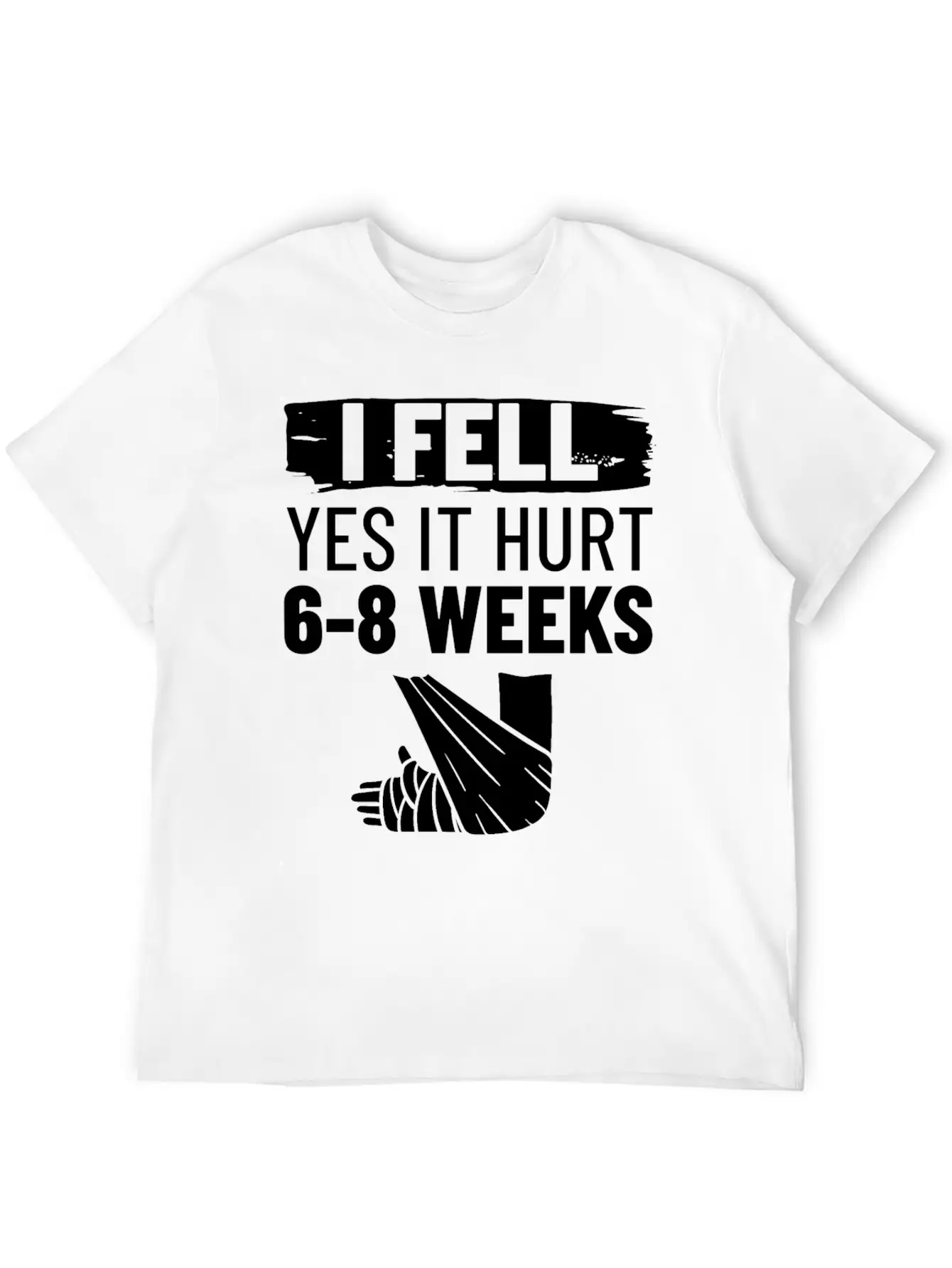 Broken Arm Funny Recovery Get Well Sling Unisex Casual T-Shirt – Clean Design For Daily Comfort