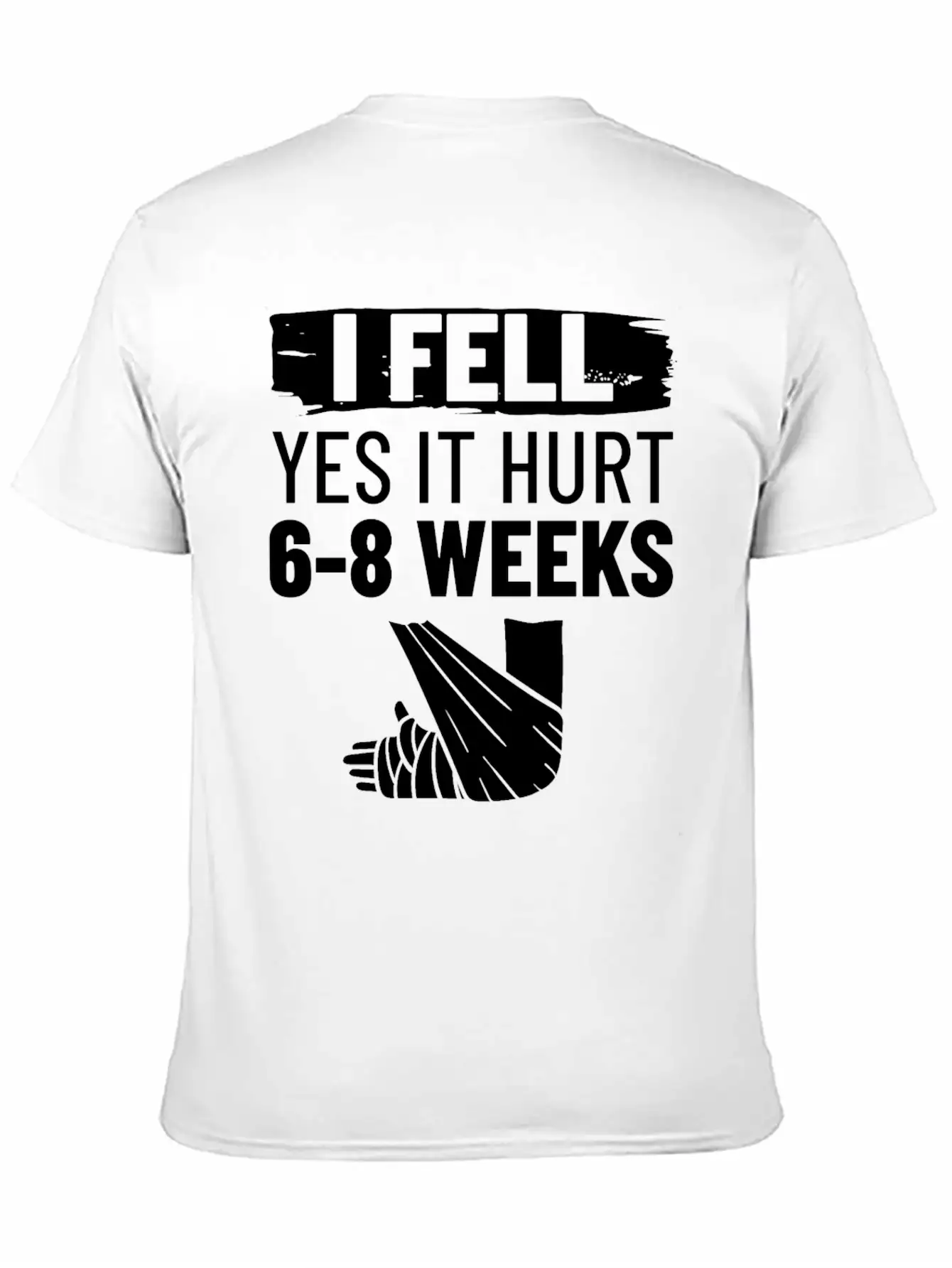 Broken Arm Funny Recovery Get Well Sling Unisex Casual T-Shirt – Clean Design For Daily Comfort