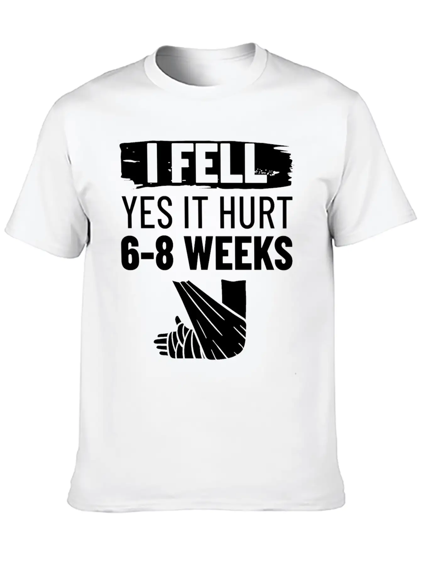 Broken Arm Funny Recovery Get Well Sling Unisex Casual T-Shirt – Clean Design For Daily Comfort