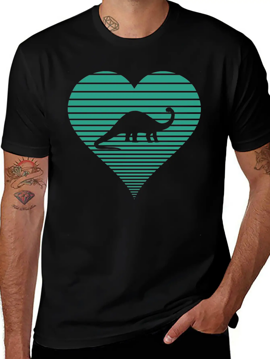 Brontosaurus Unisex Casual T-Shirt – Clean Design For Daily Comfort