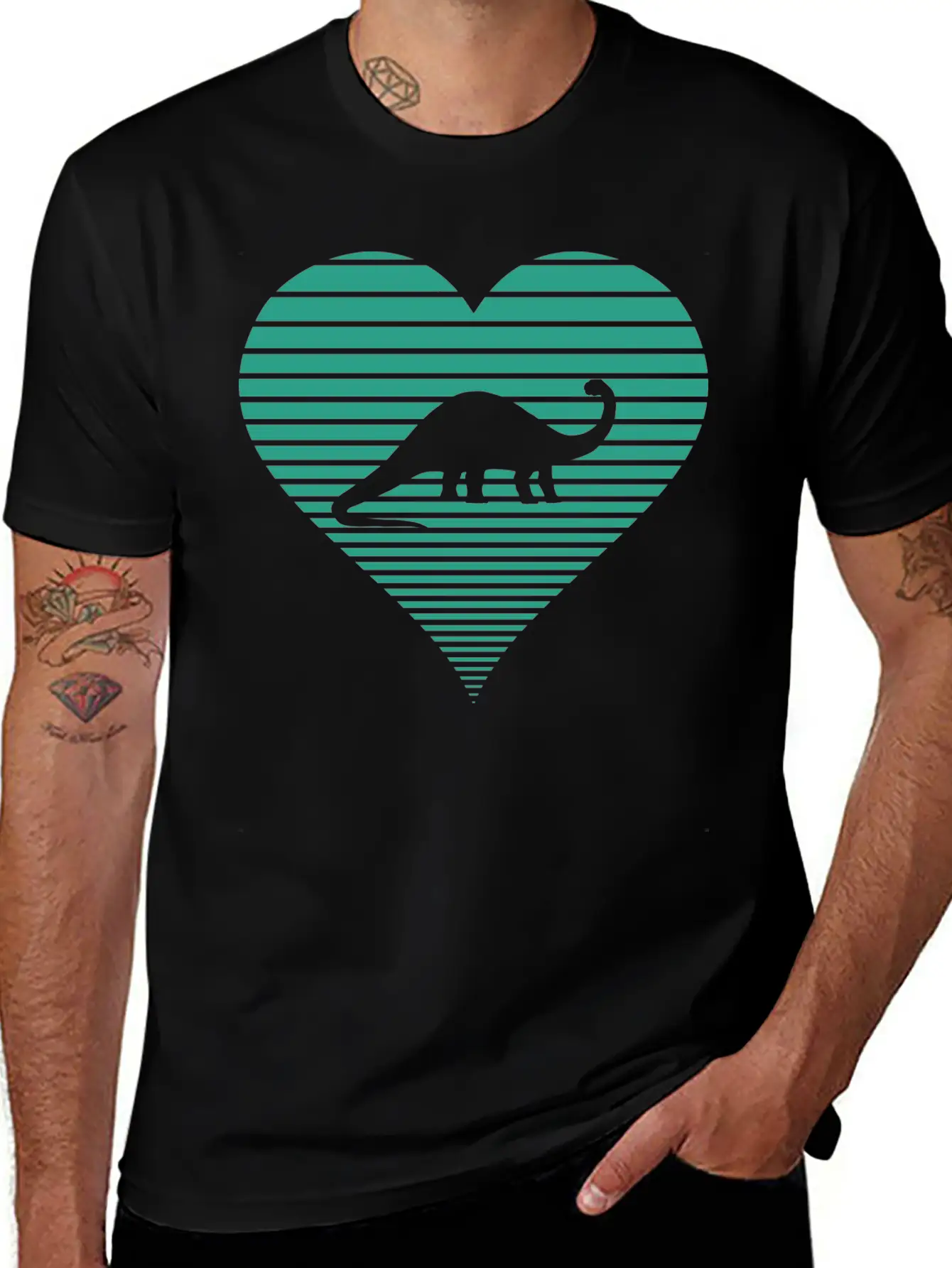 Brontosaurus Unisex Casual T-Shirt – Clean Design For Daily Comfort