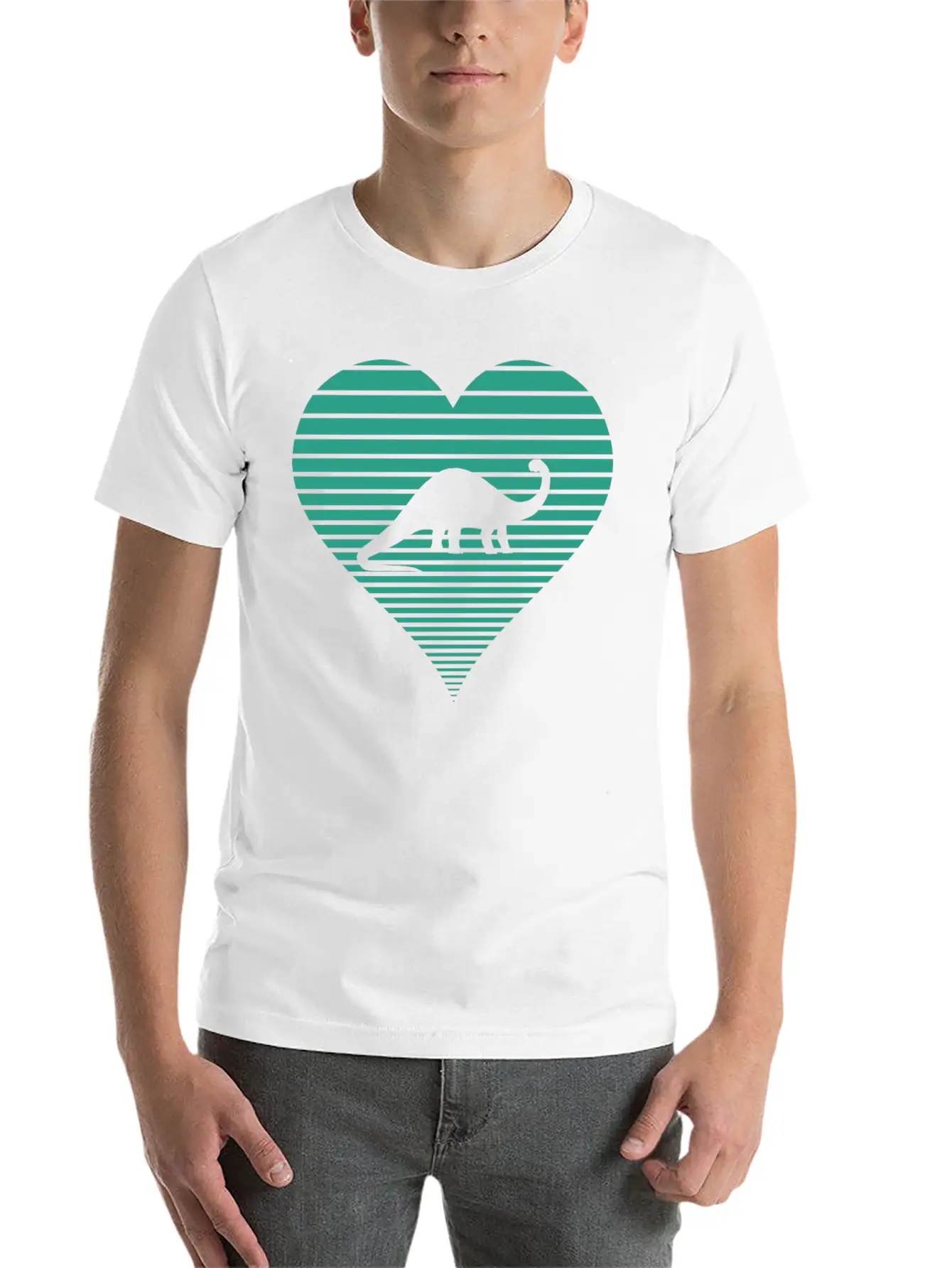 Brontosaurus Unisex Casual T-Shirt – Clean Design For Daily Comfort