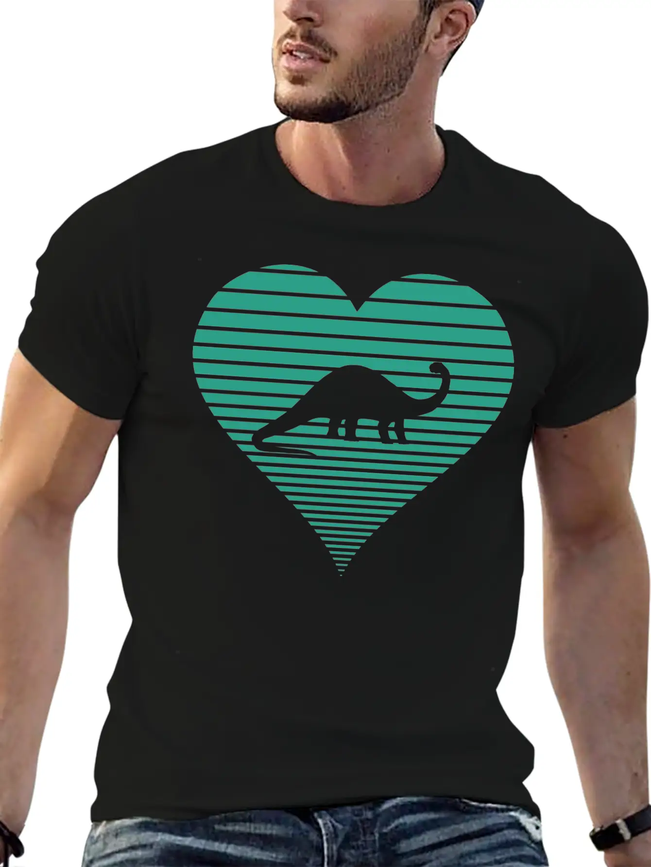 Brontosaurus Unisex Casual T-Shirt – Clean Design For Daily Comfort