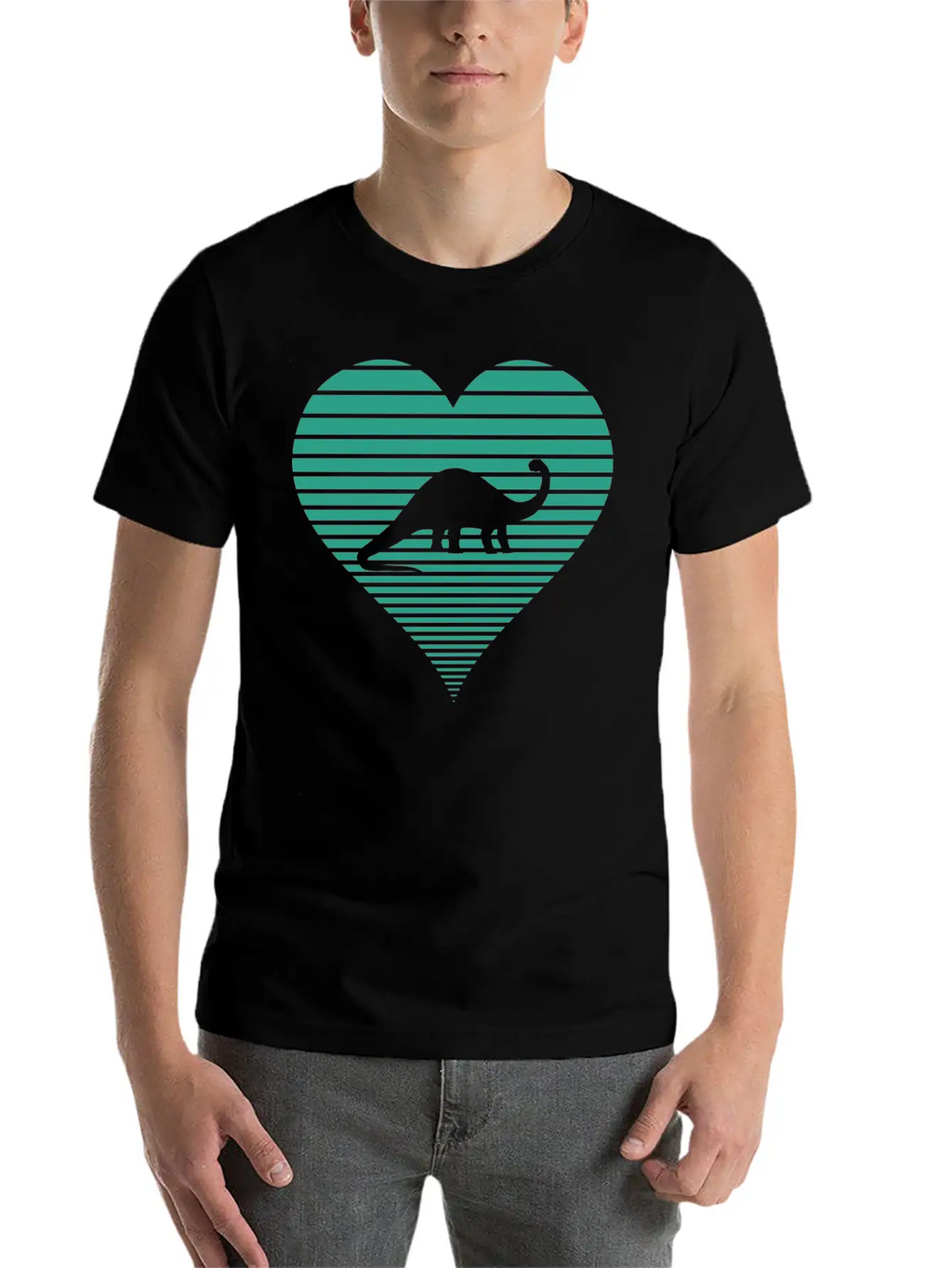 Brontosaurus Unisex Casual T-Shirt – Clean Design For Daily Comfort