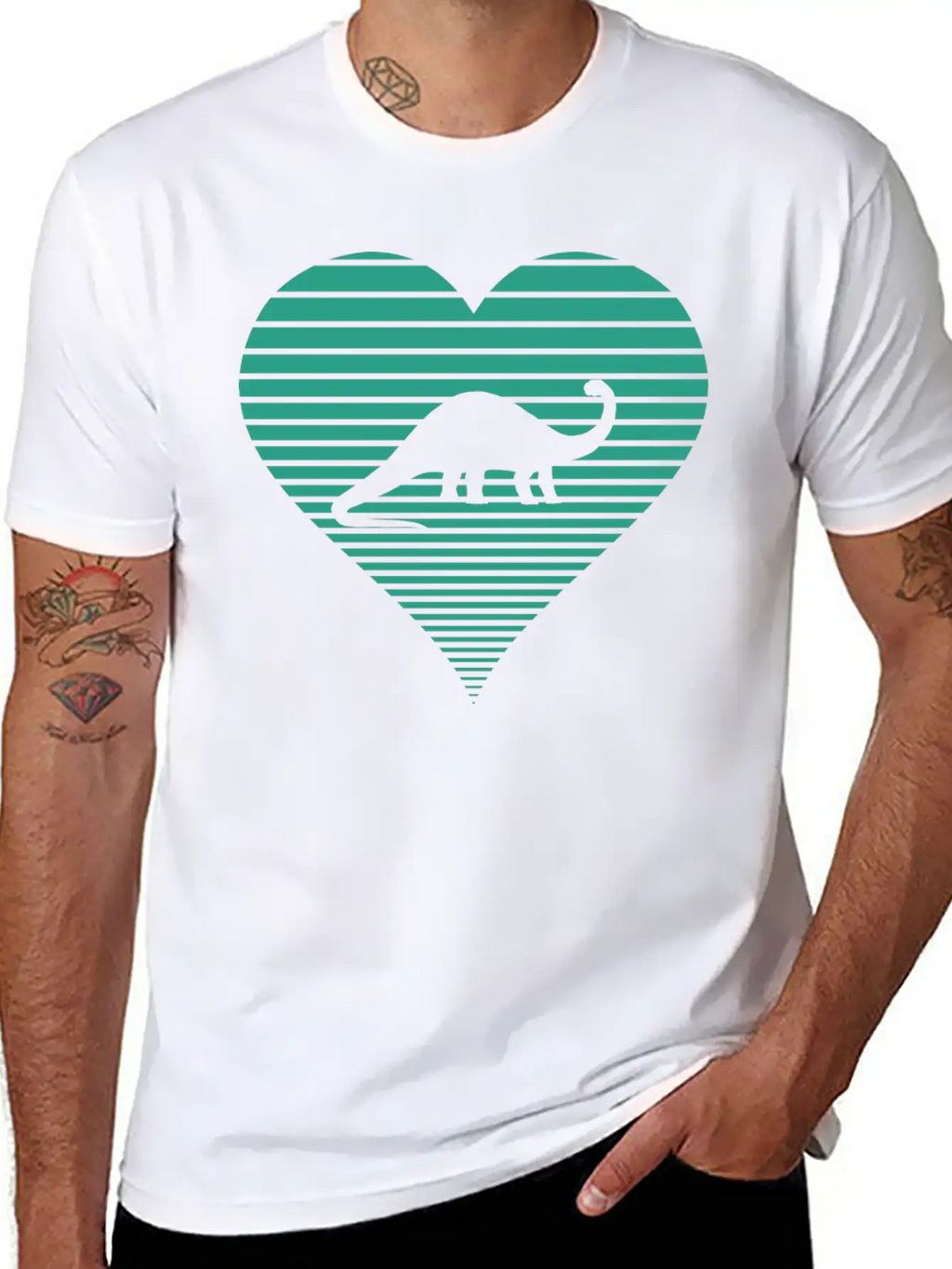 Brontosaurus Unisex Casual T-Shirt – Clean Design For Daily Comfort