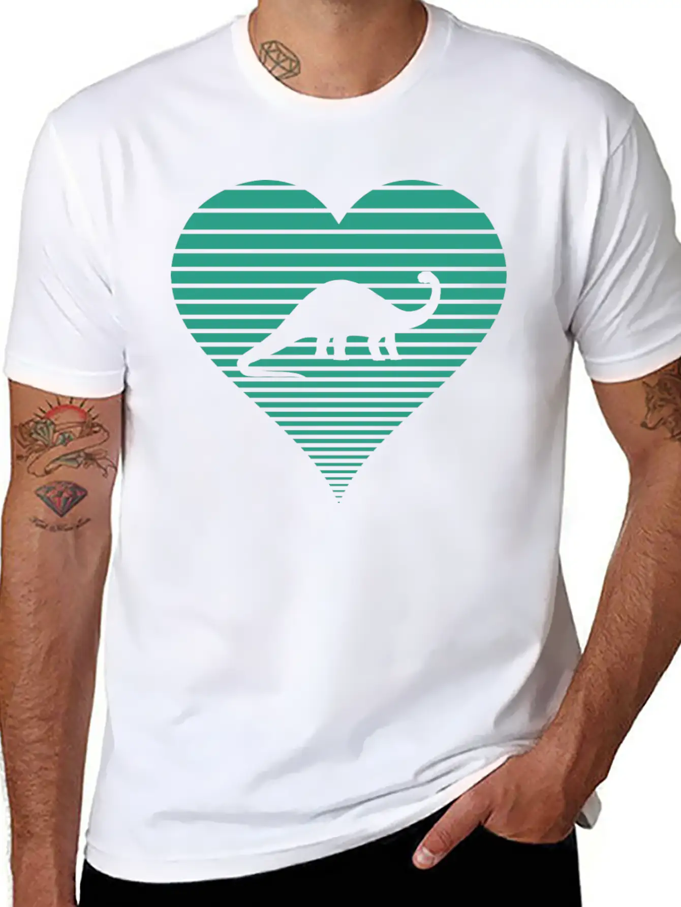 Brontosaurus Unisex Casual T-Shirt – Clean Design For Daily Comfort