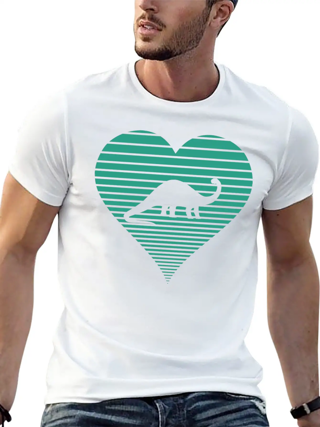 Brontosaurus Unisex Casual T-Shirt – Clean Design For Daily Comfort