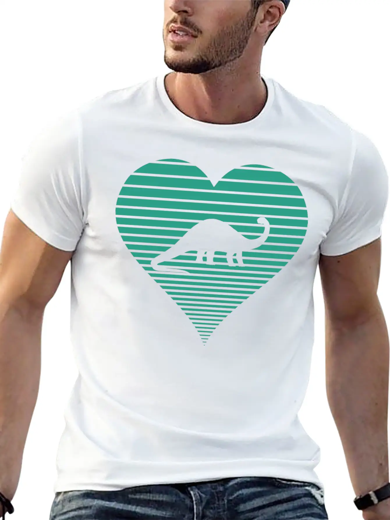Brontosaurus Unisex Casual T-Shirt – Clean Design For Daily Comfort
