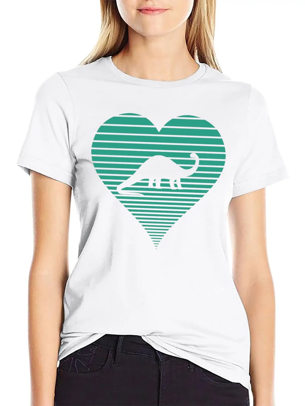 Brontosaurus Unisex Casual T-Shirt – Clean Design For Daily Comfort