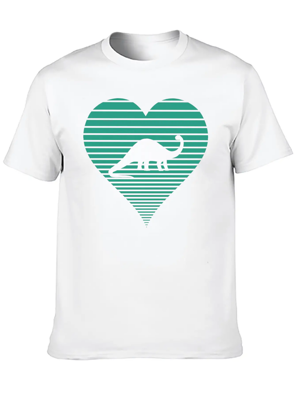 Brontosaurus Unisex Casual T-Shirt – Clean Design For Daily Comfort