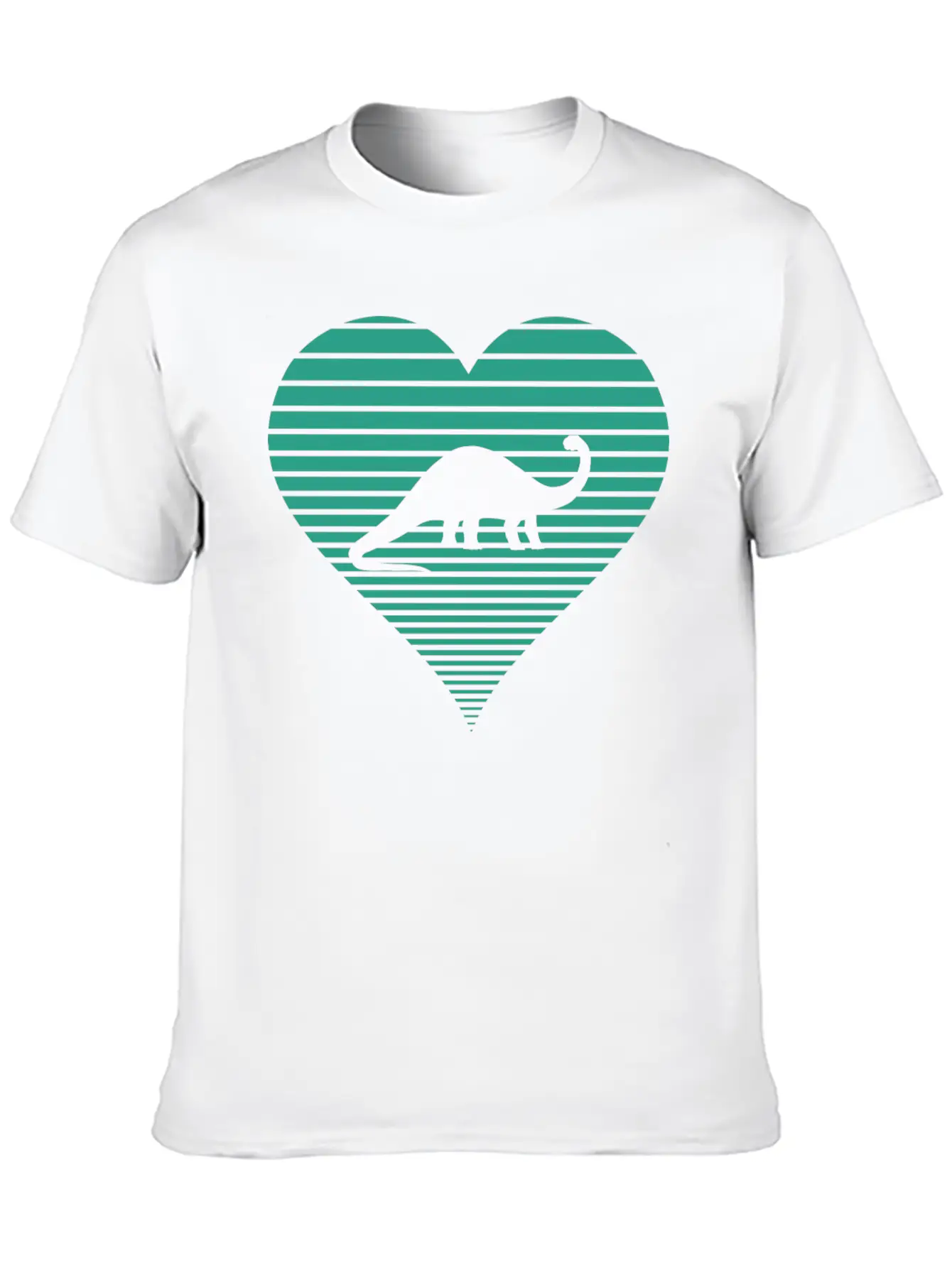 Brontosaurus Unisex Casual T-Shirt – Clean Design For Daily Comfort