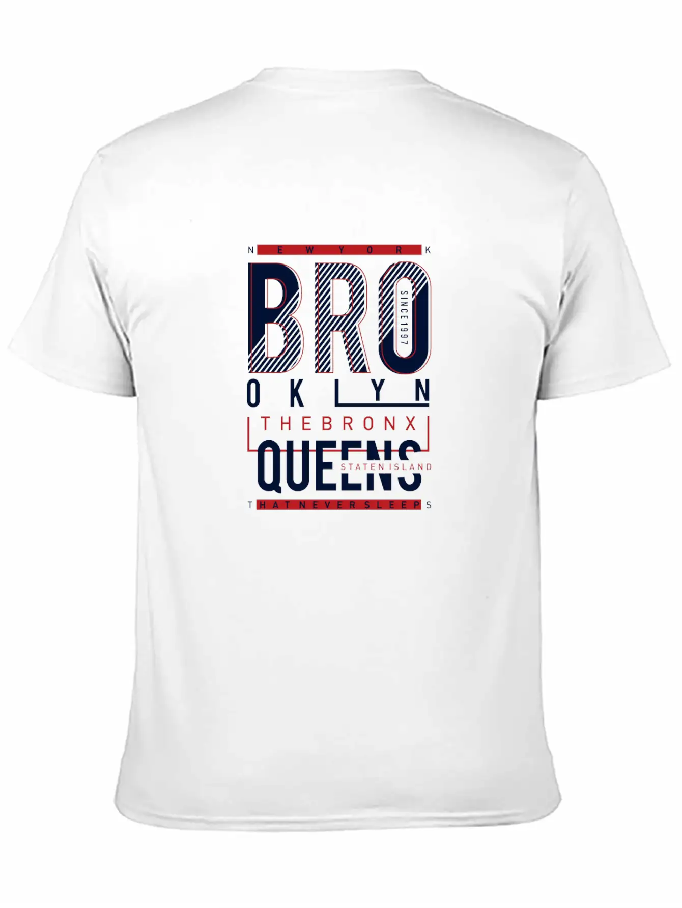 Brooklyn Graphic Apparel Modern Design For T Shirt Unisex Casual T-Shirt – Clean Design For Daily Comfort