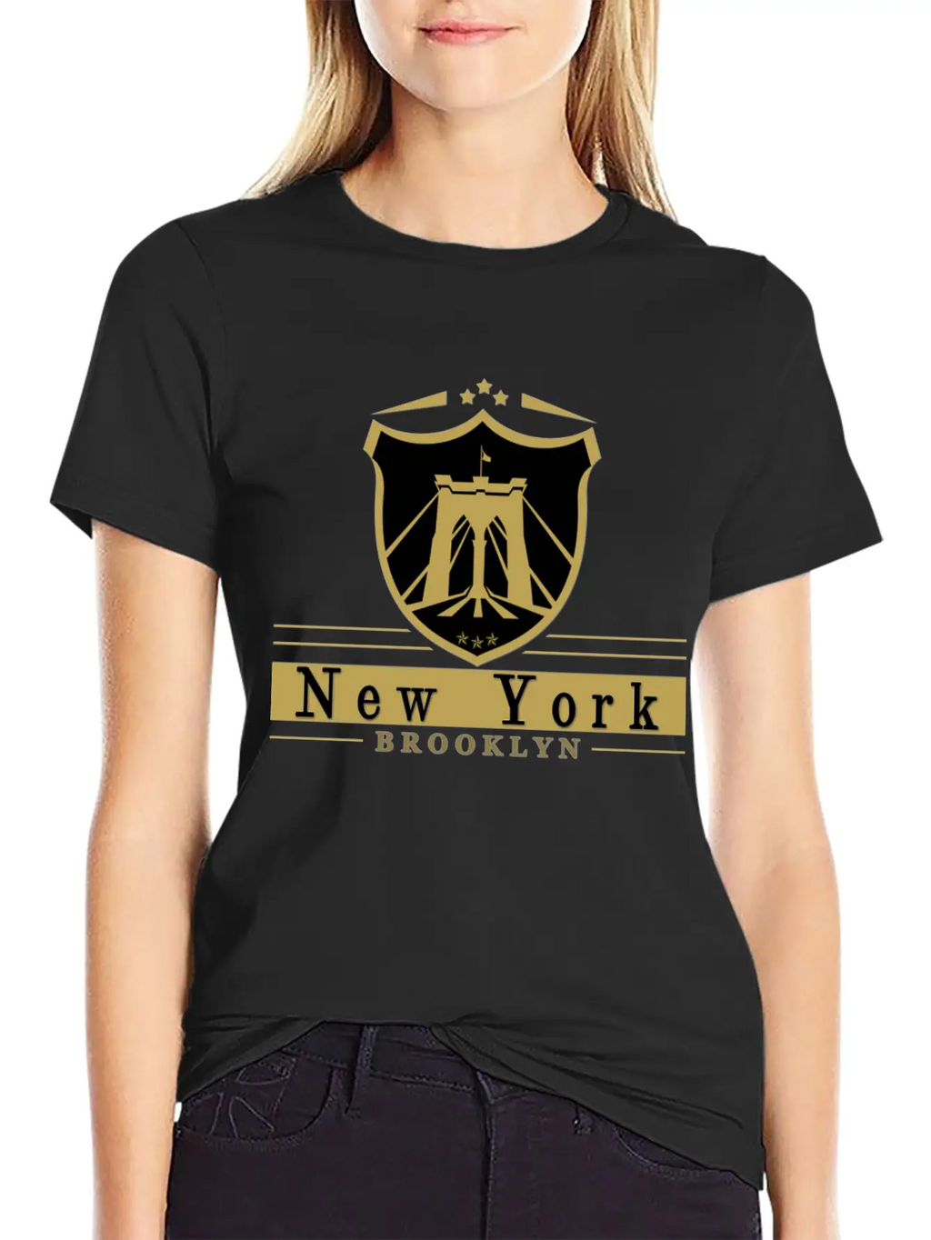 Brooklyn New York Bridge Nyc Pride Icon Unisex Casual T-Shirt – Clean Design For Daily Comfort
