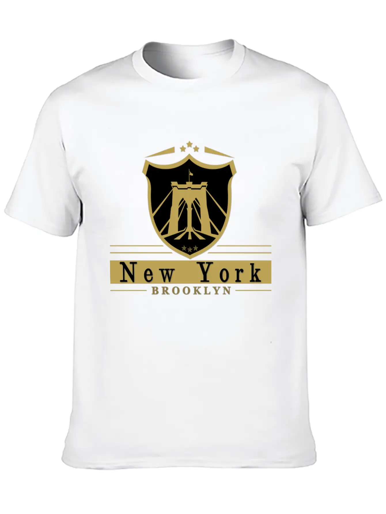 Brooklyn New York Bridge Nyc Pride Icon Unisex Casual T-Shirt – Clean Design For Daily Comfort