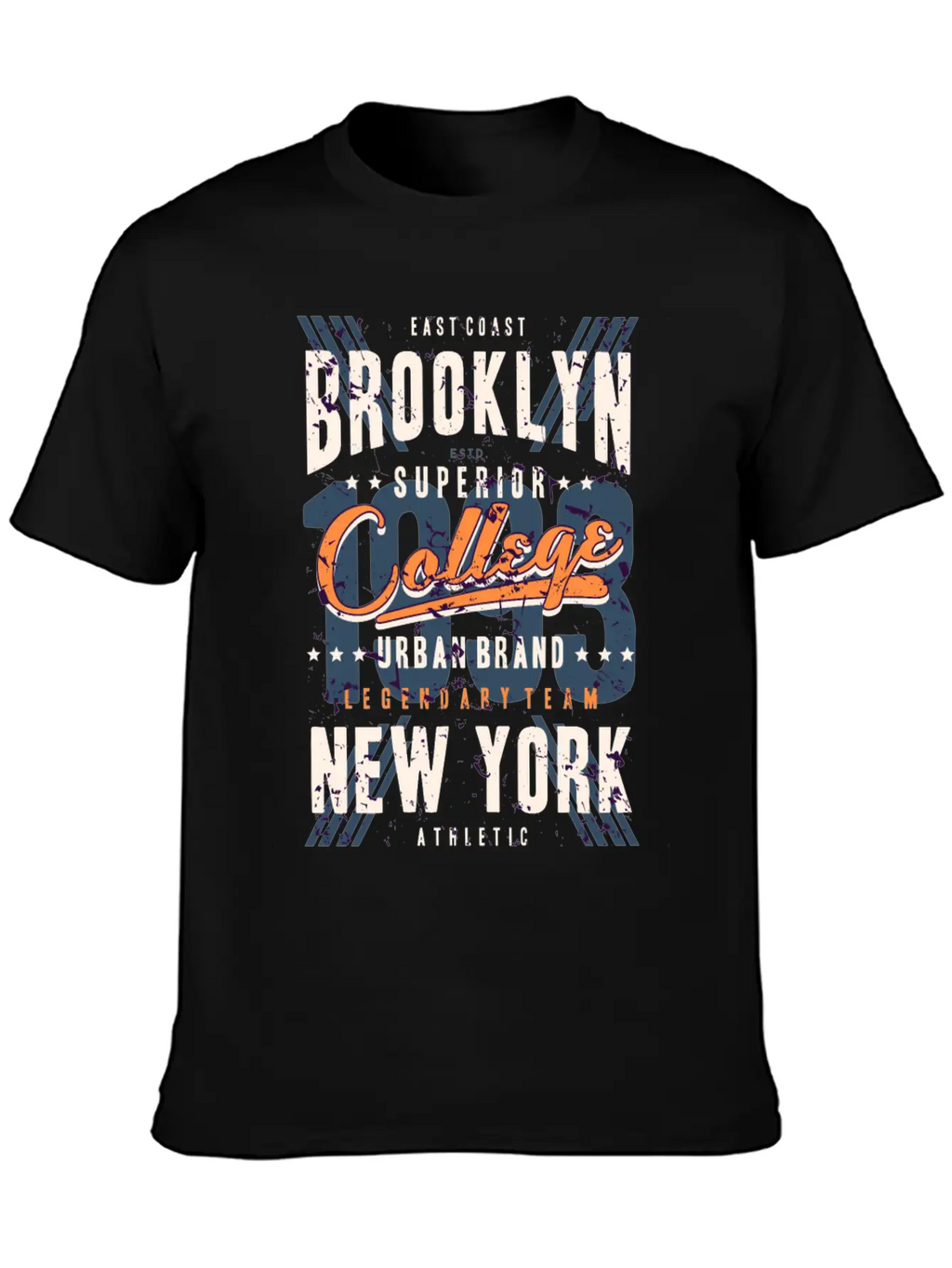 Brooklyn New York City Classic Fit Graphic Tee For Daily Comfort – Unisex Cotton Shirt