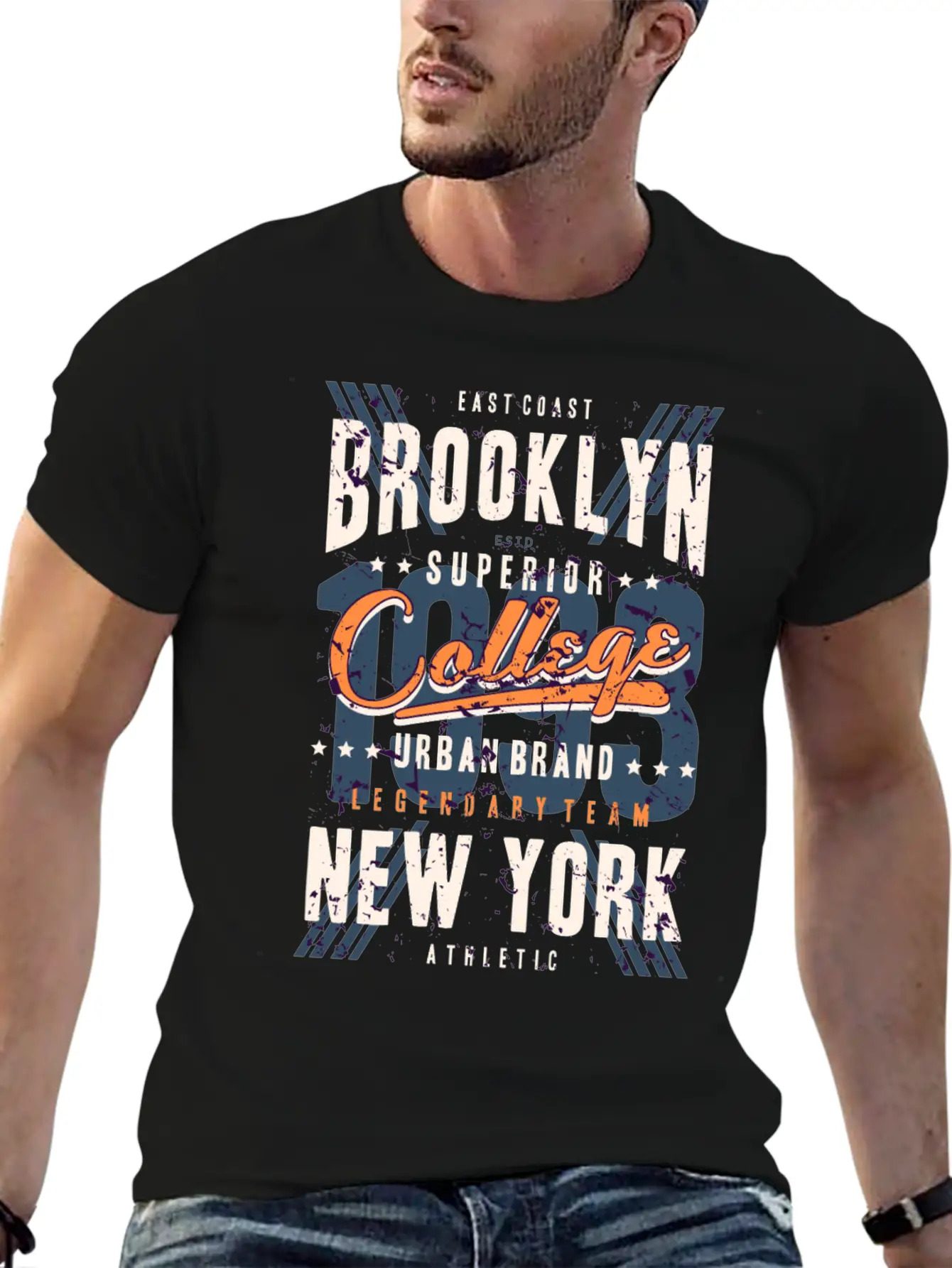 Brooklyn New York City Classic Fit Graphic Tee For Daily Comfort – Unisex Cotton Shirt