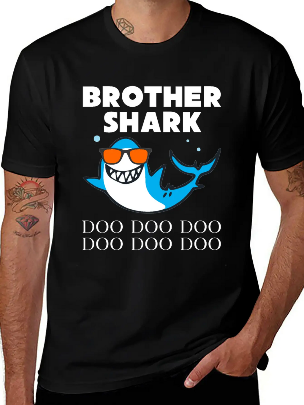 Brother Shark Stylish Everyday T-Shirt – Unisex Basic Cotton Tee