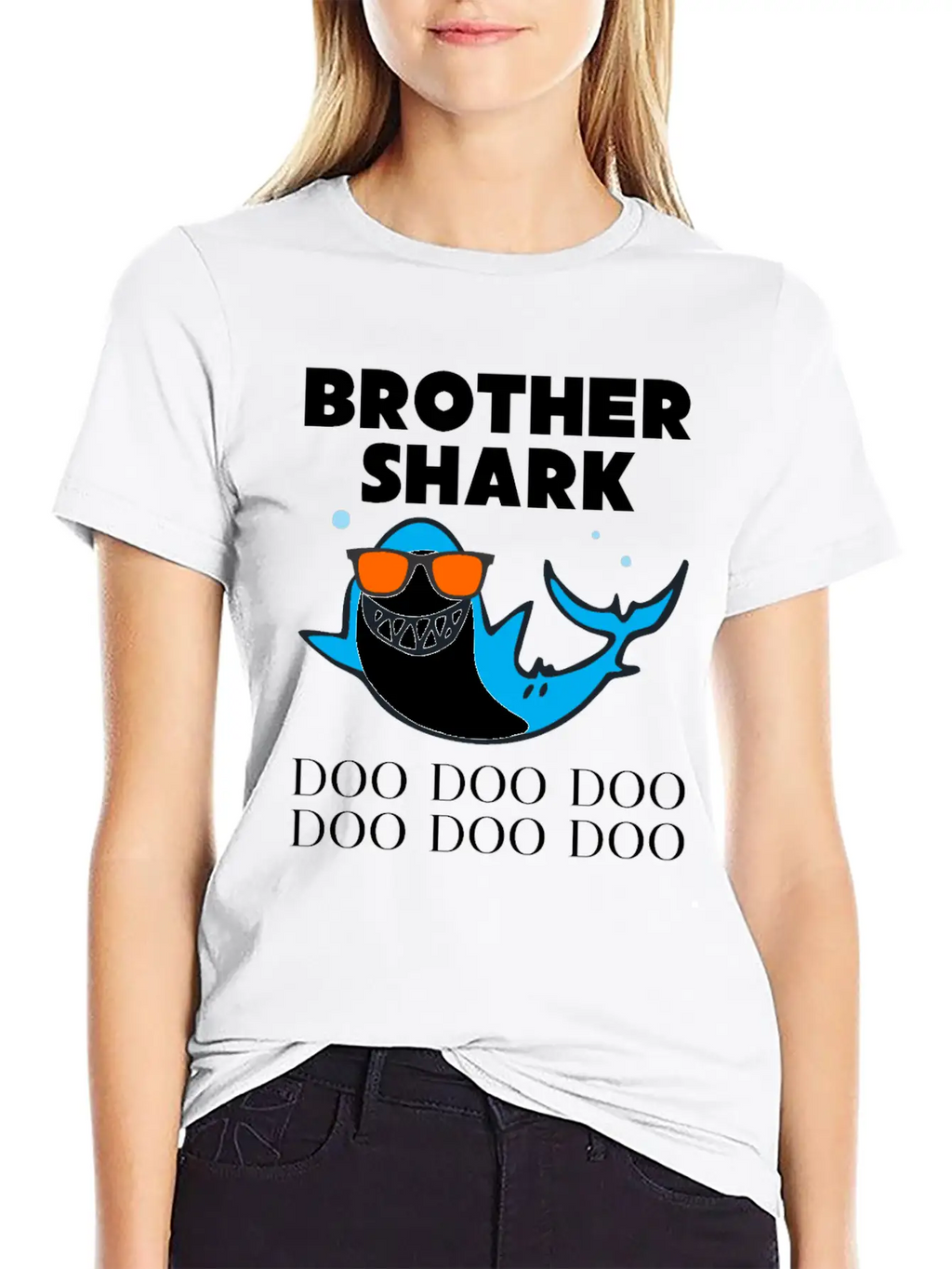 Brother Shark Stylish Everyday T-Shirt – Unisex Basic Cotton Tee