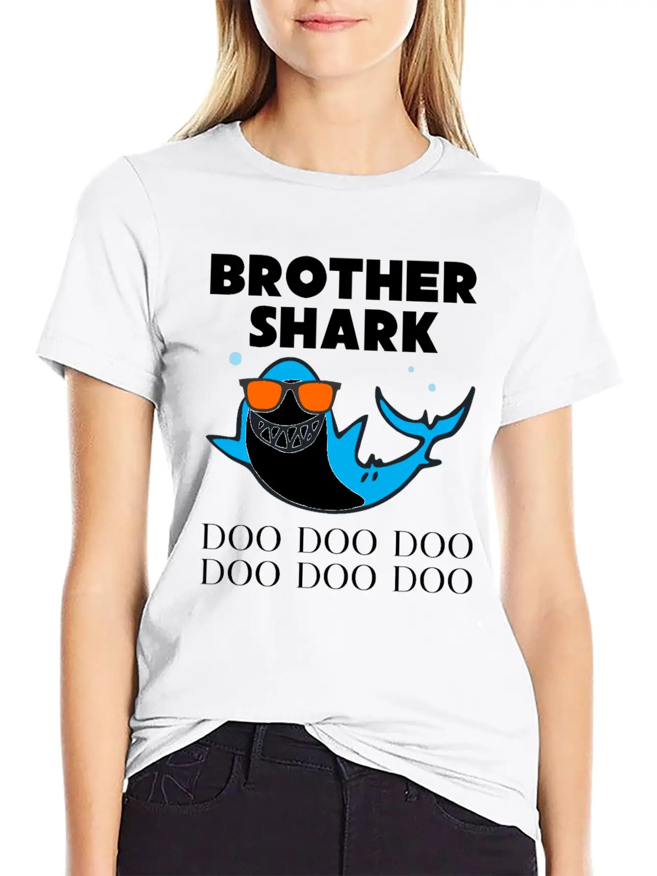 Brother Shark Stylish Everyday T-Shirt – Unisex Basic Cotton Tee