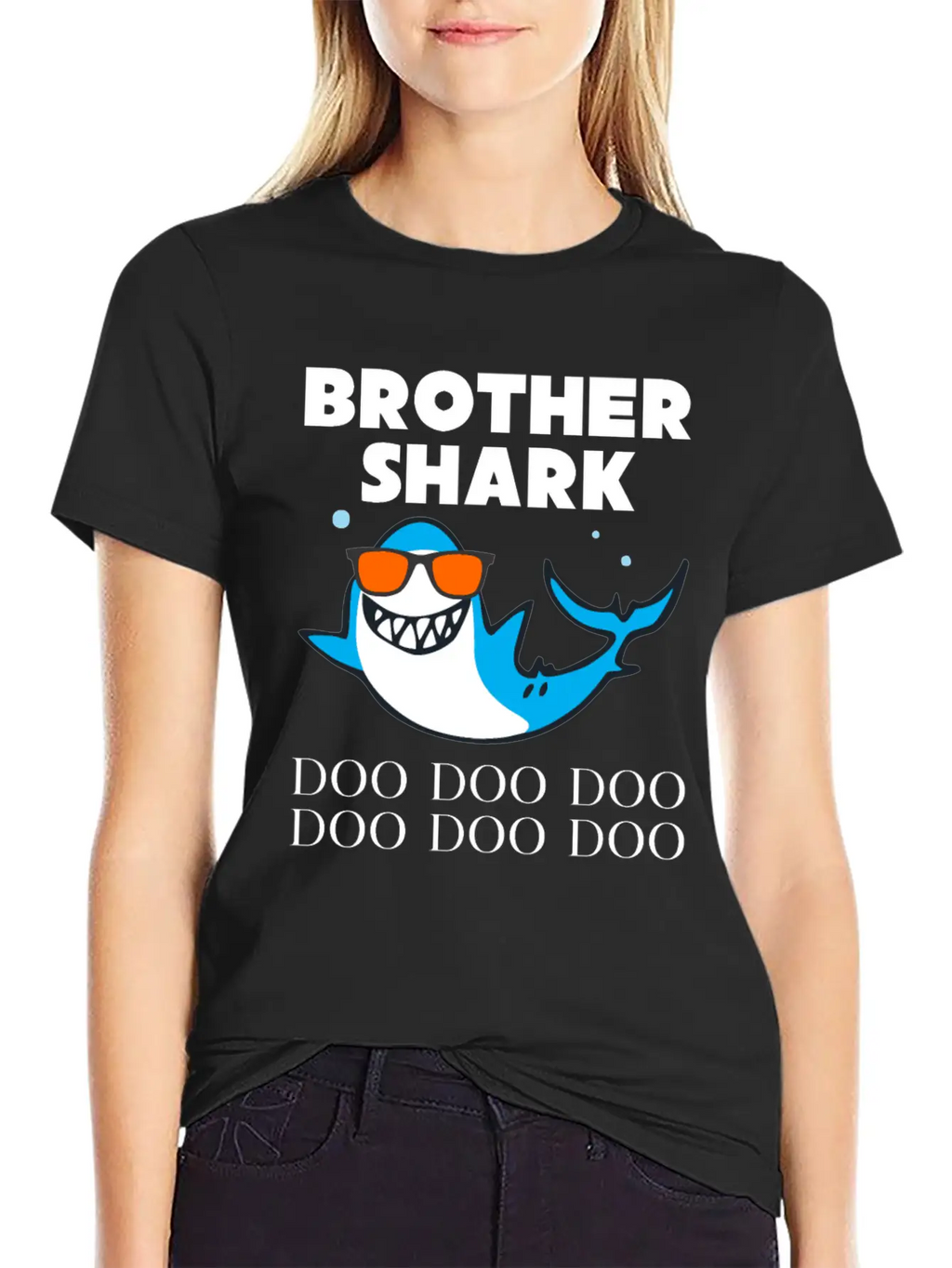 Brother Shark Stylish Everyday T-Shirt – Unisex Basic Cotton Tee