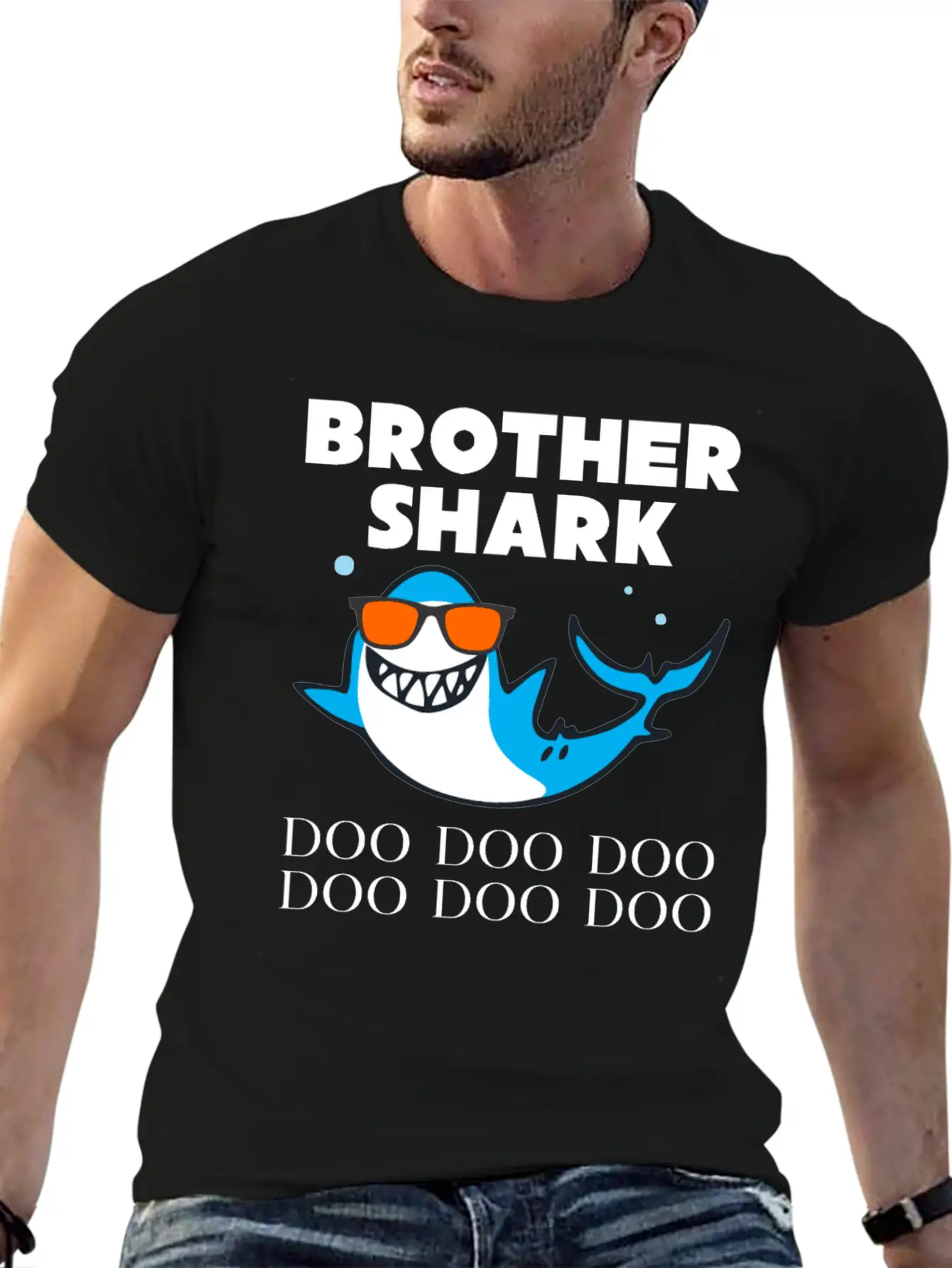 Brother Shark Stylish Everyday T-Shirt – Unisex Basic Cotton Tee