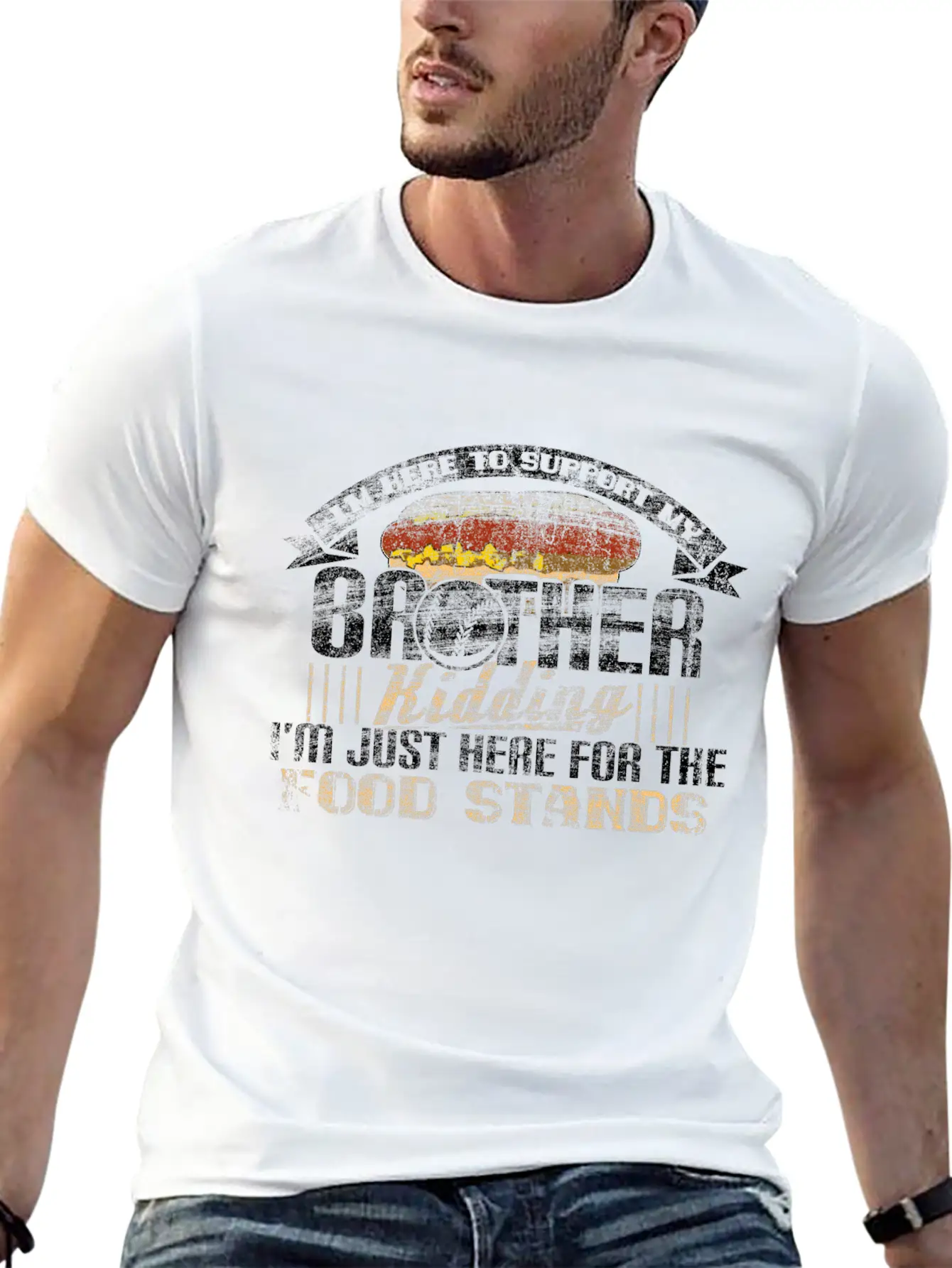 Brother Sports Gift Unisex Casual T-Shirt – Clean Design For Daily Comfort
