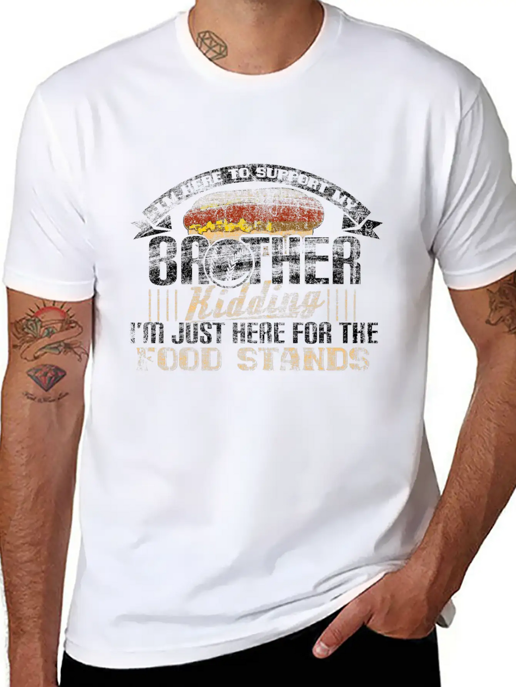 Brother Sports Gift Unisex Casual T-Shirt – Clean Design For Daily Comfort
