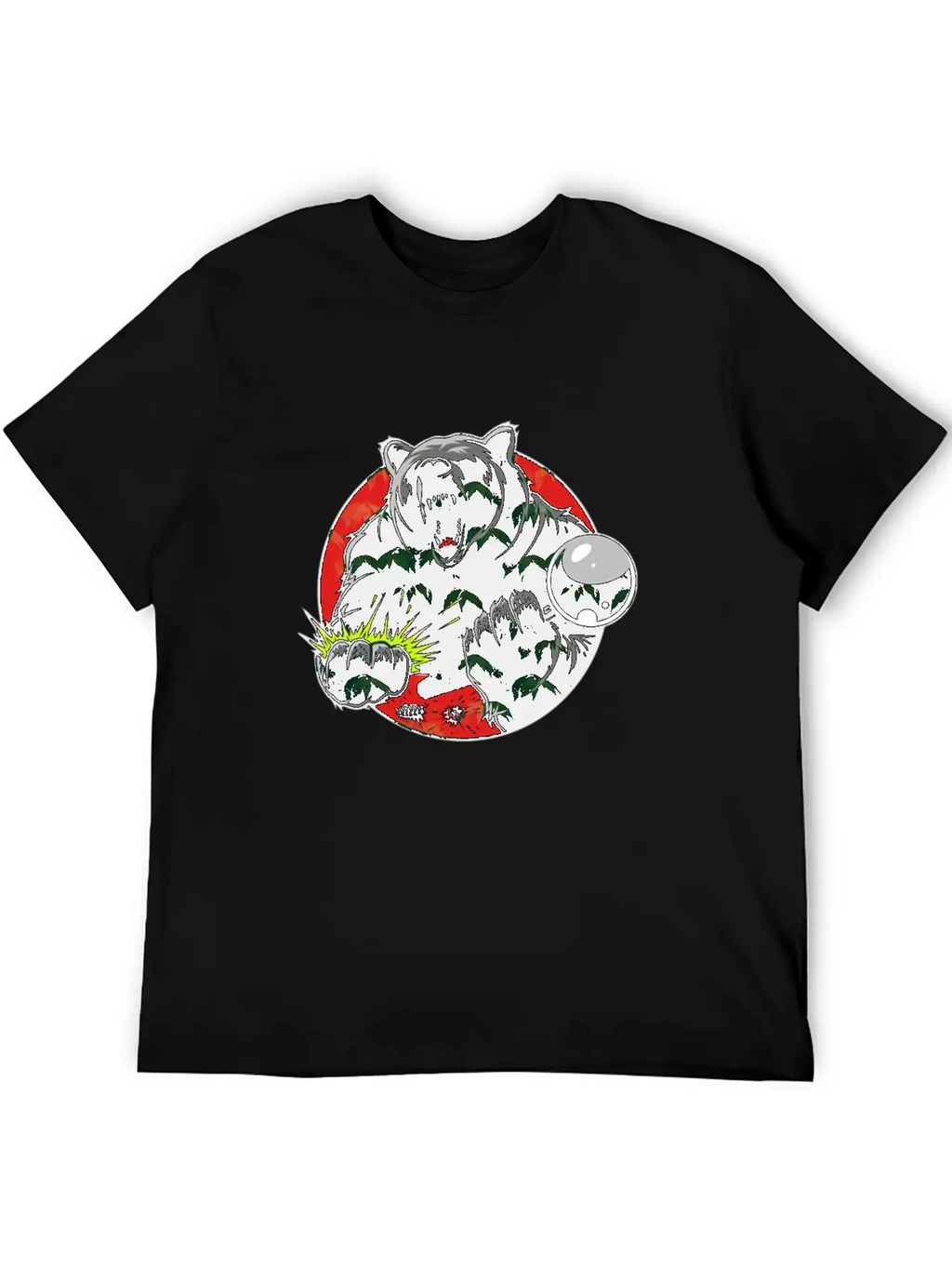 Brown Bear Forest Unisex Casual T-Shirt – Clean Design For Daily Comfort