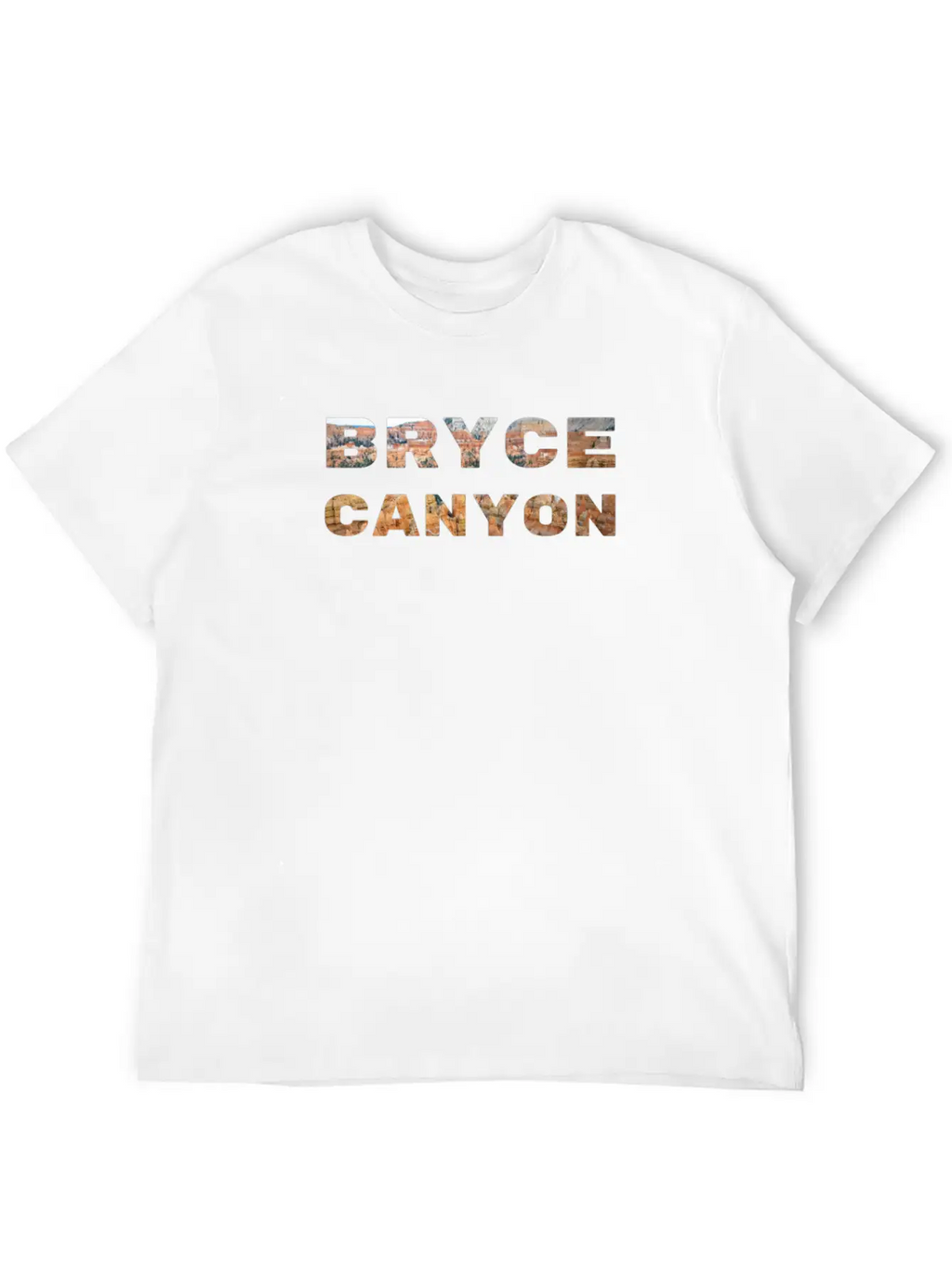Bryce Canyon National Park Casual Graphic T-Shirt – Simple And Comfortable Daily Wear