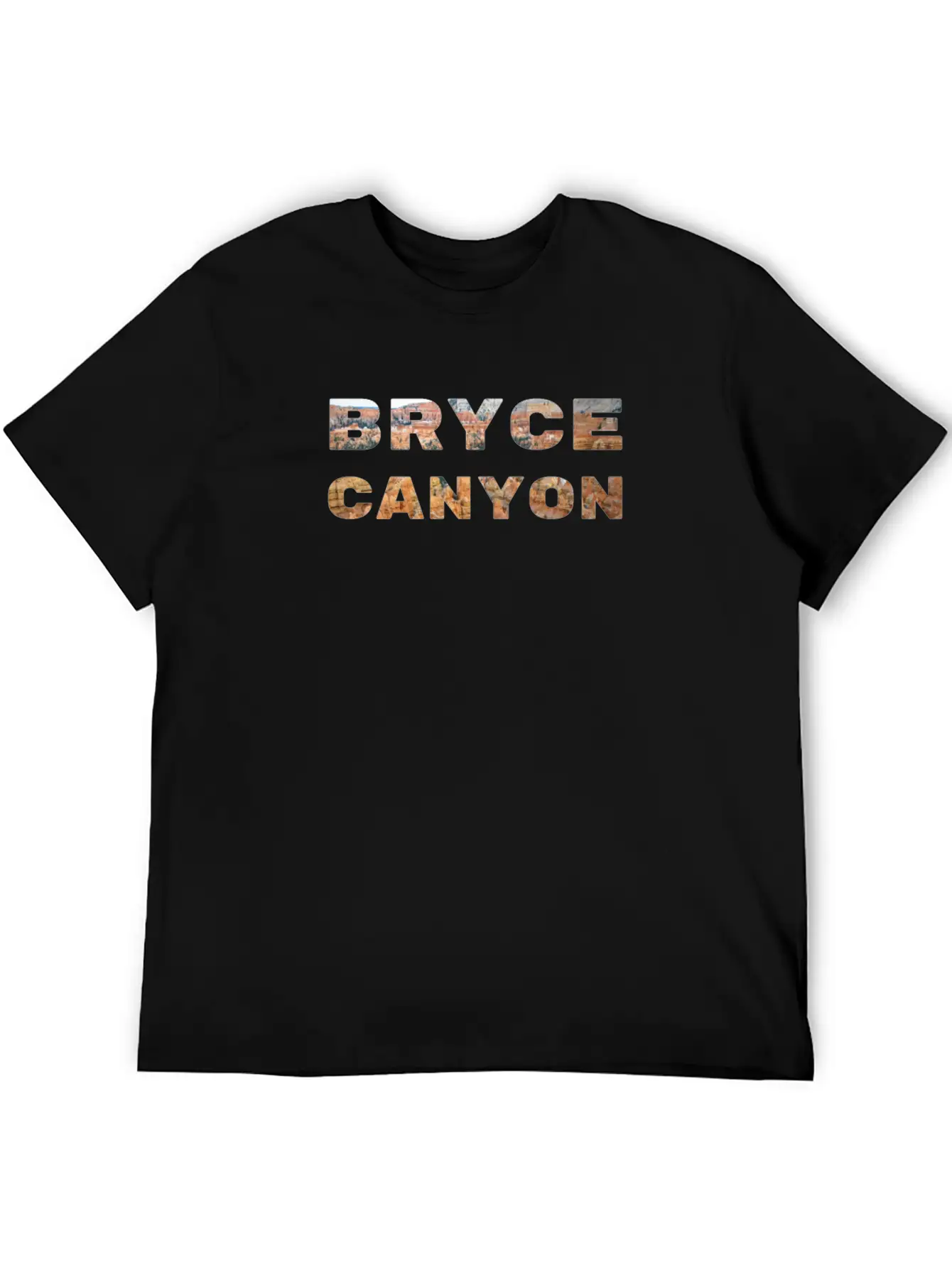 Bryce Canyon National Park Casual Graphic T-Shirt – Simple And Comfortable Daily Wear