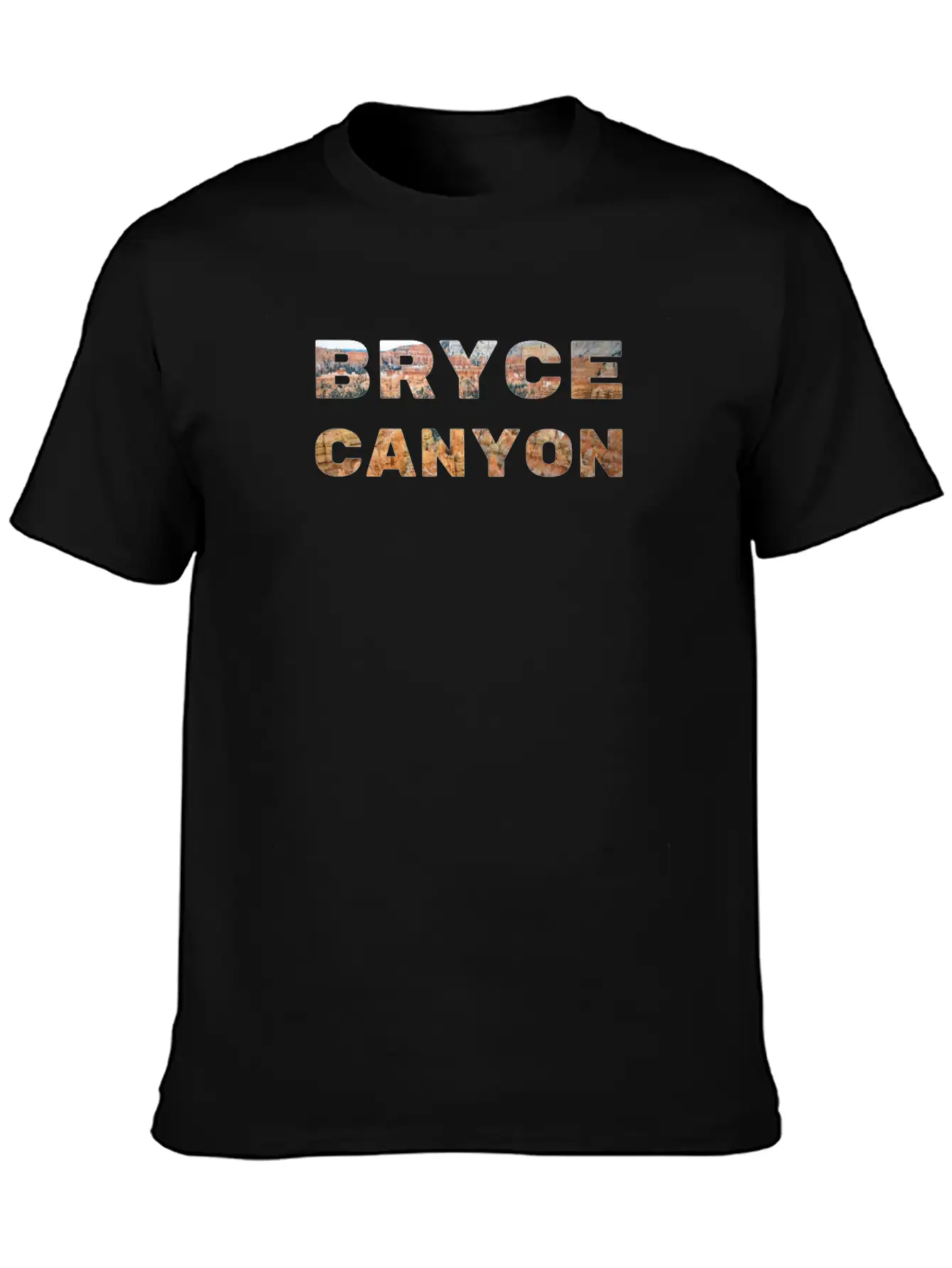 Bryce Canyon National Park Casual Graphic T-Shirt – Simple And Comfortable Daily Wear