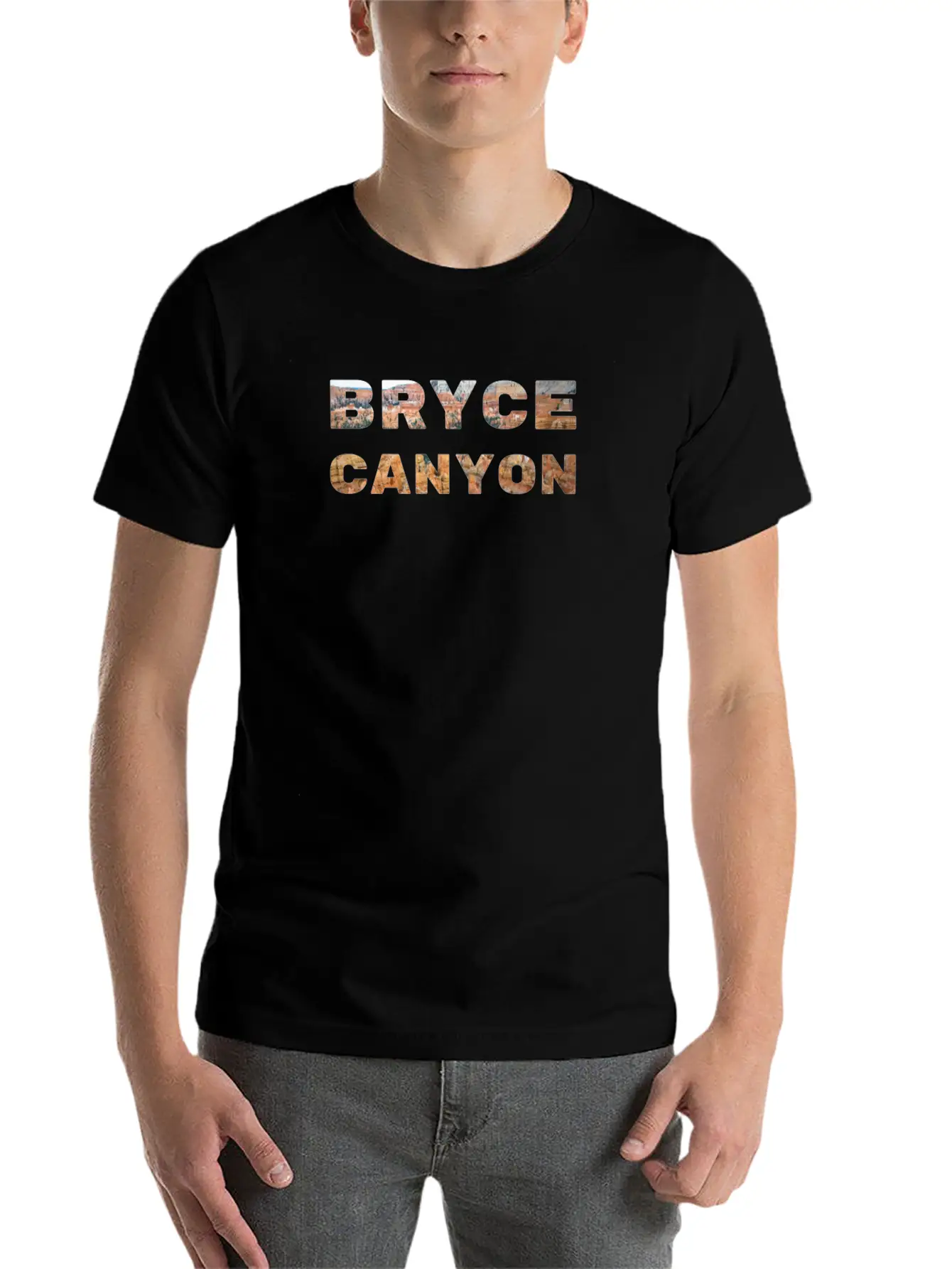 Bryce Canyon National Park Casual Graphic T-Shirt – Simple And Comfortable Daily Wear