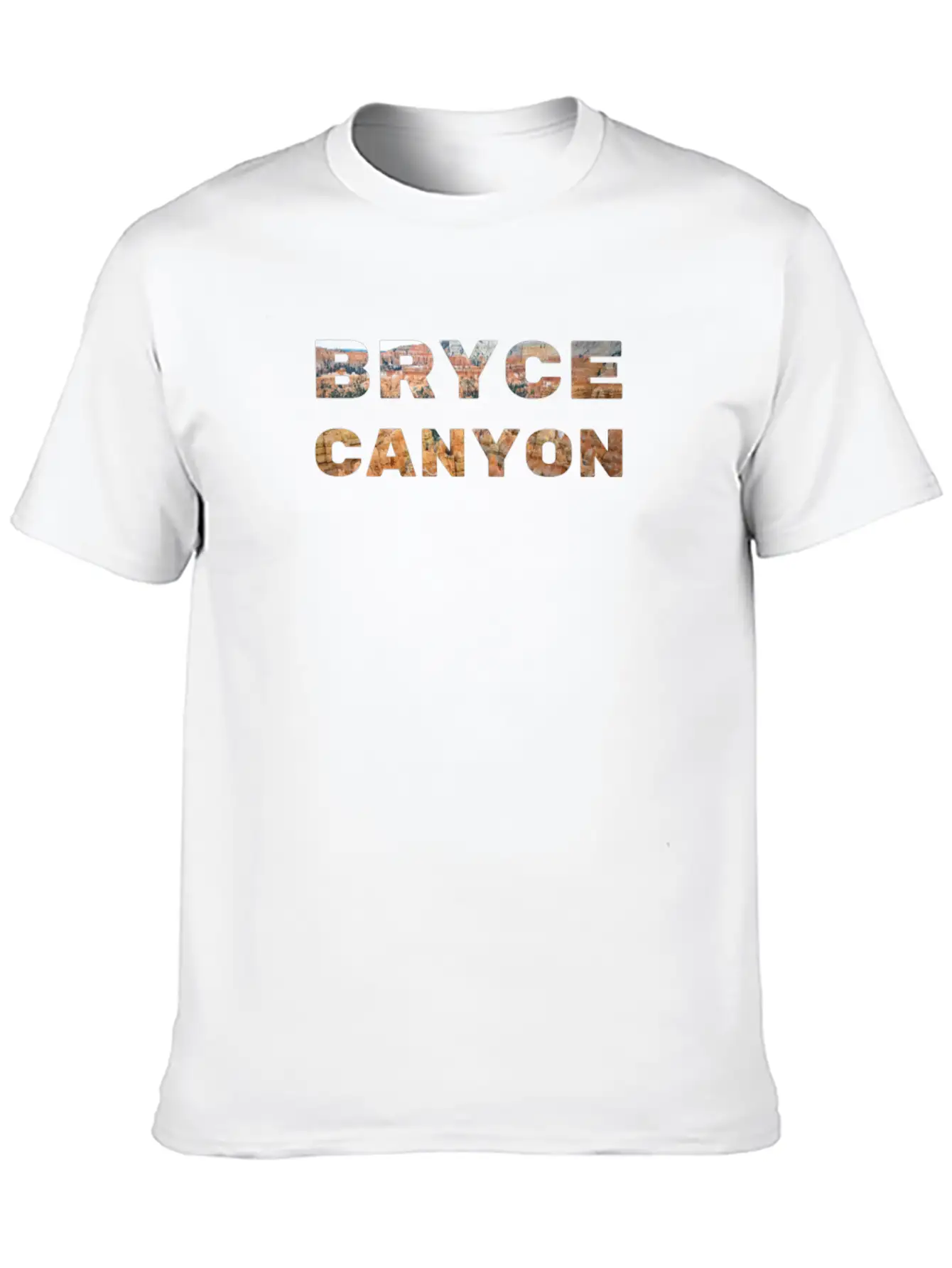 Bryce Canyon National Park Casual Graphic T-Shirt – Simple And Comfortable Daily Wear