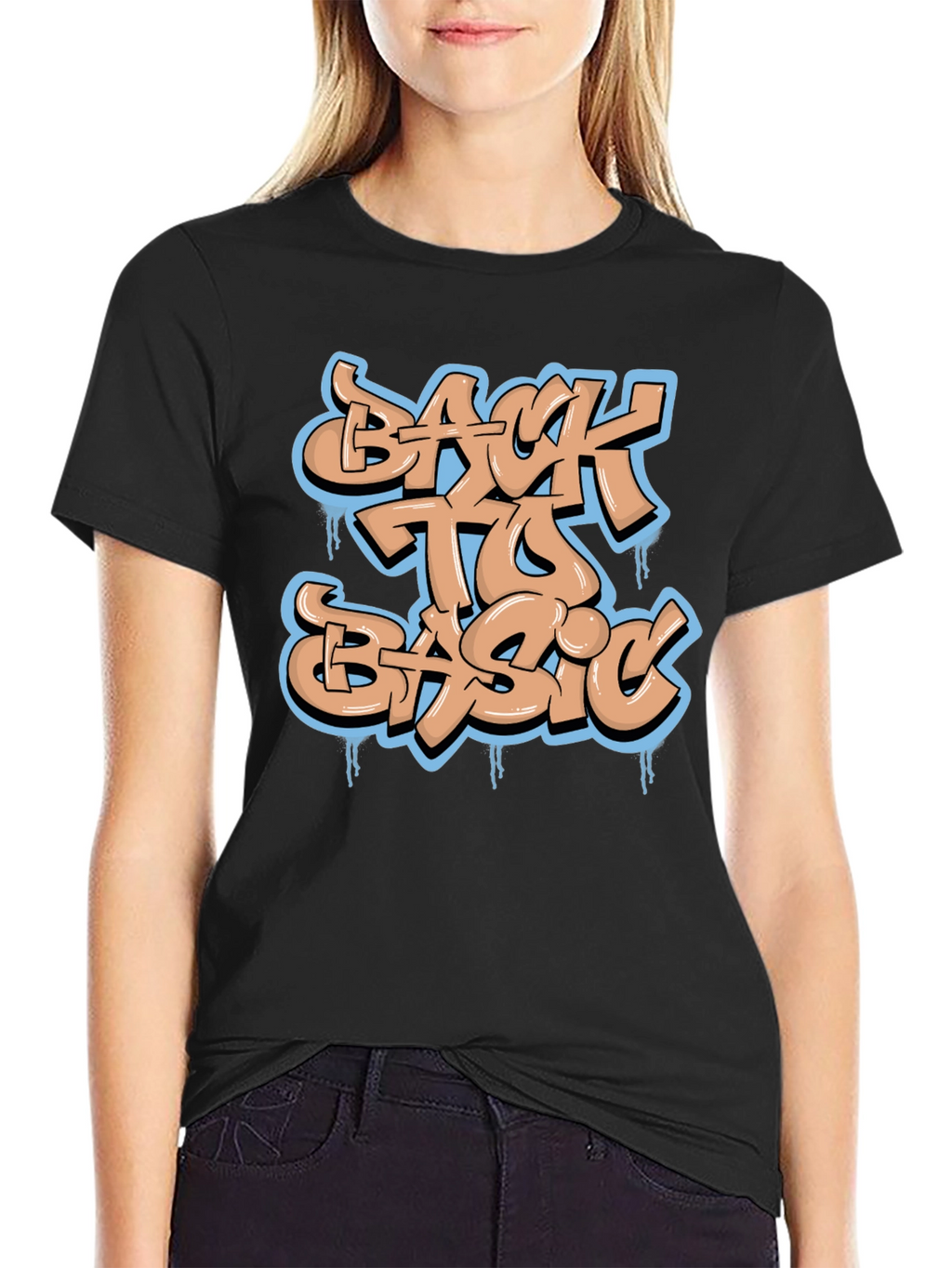 Back to Basic Graphic Tee - Cool Urban Design