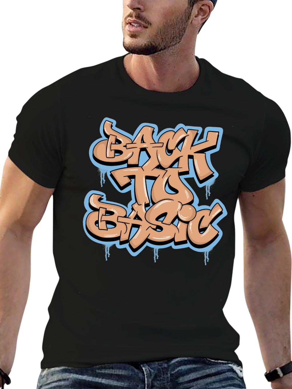 Back to Basic Graphic Tee - Cool Urban Design