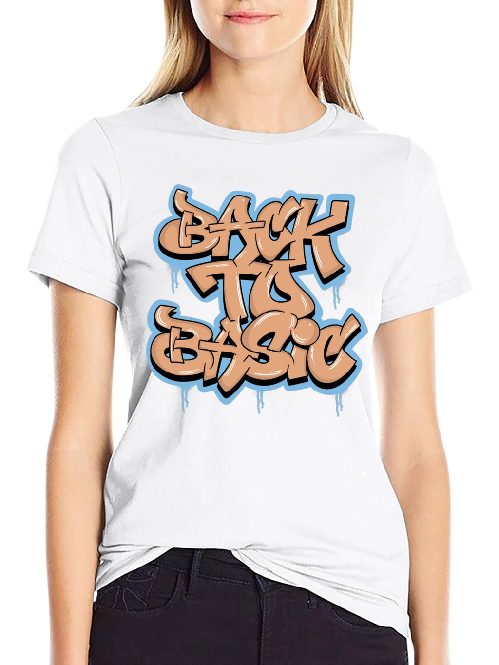 Back to Basic Graphic Tee - Cool Urban Design