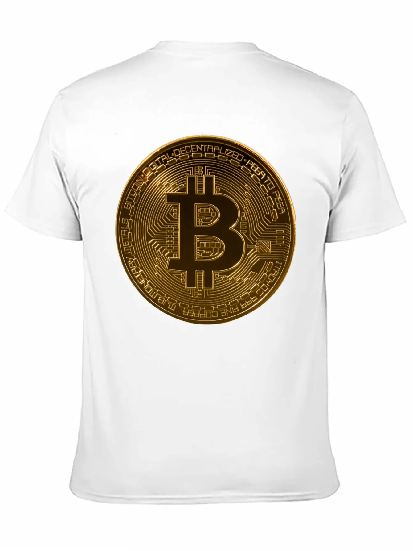 BTC Logo Original Design Collections Stylish Everyday T-Shirt – Unisex Basic Cotton Tee