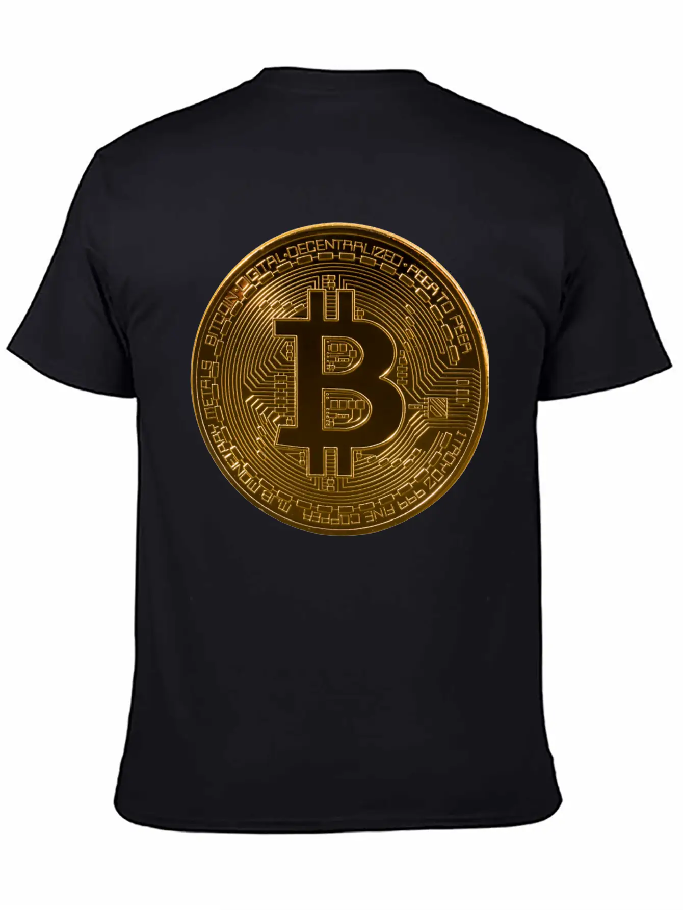 BTC Logo Original Design Collections Stylish Everyday T-Shirt – Unisex Basic Cotton Tee