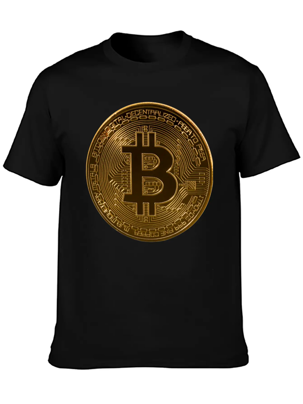 BTC Logo Original Design Collections Stylish Everyday T-Shirt – Unisex Basic Cotton Tee