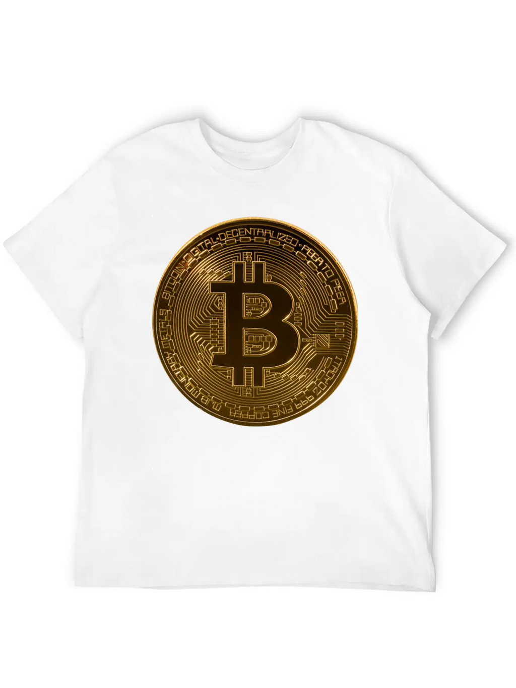BTC Logo Original Design Collections Stylish Everyday T-Shirt – Unisex Basic Cotton Tee
