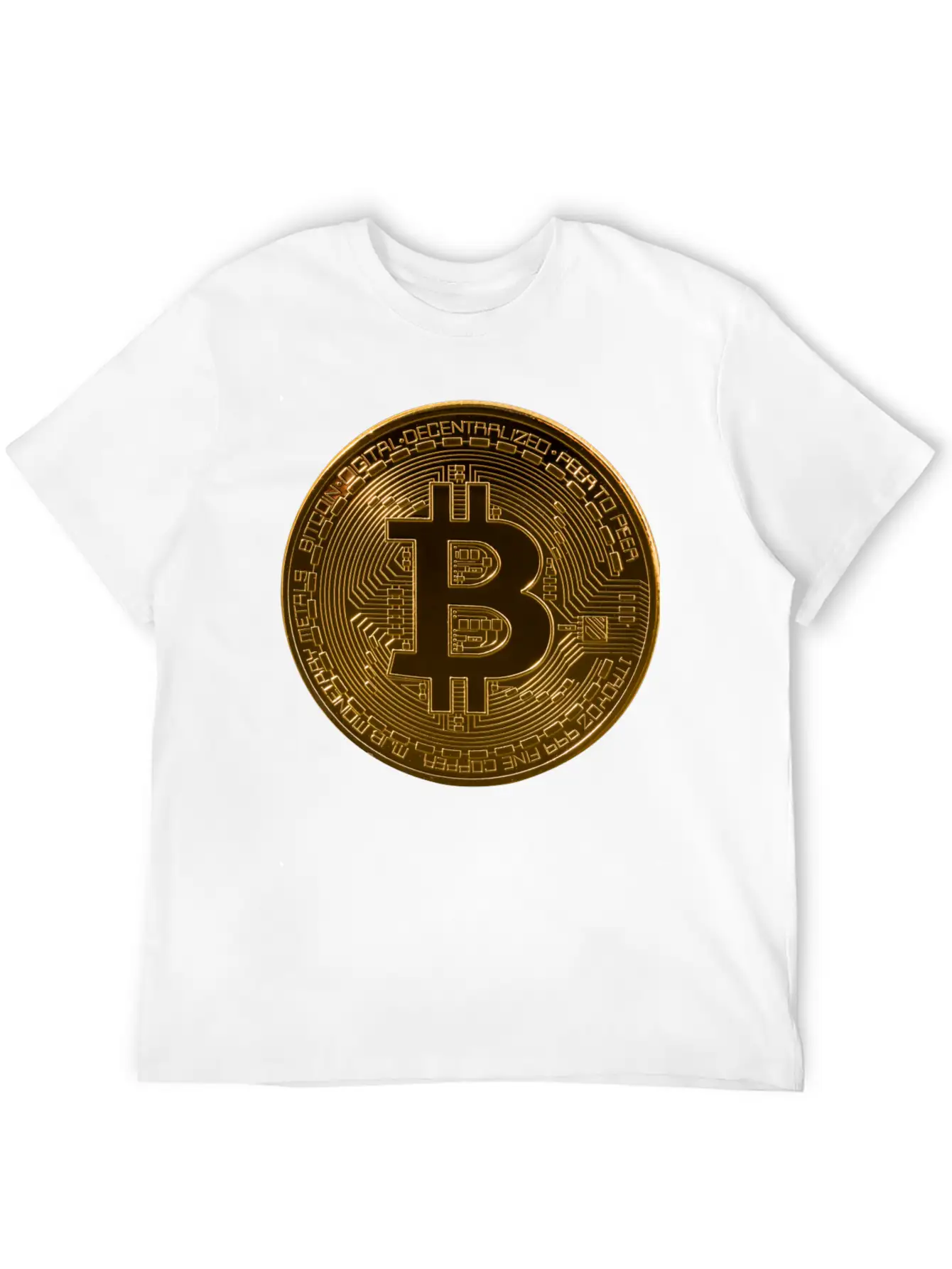 BTC Logo Original Design Collections Stylish Everyday T-Shirt – Unisex Basic Cotton Tee