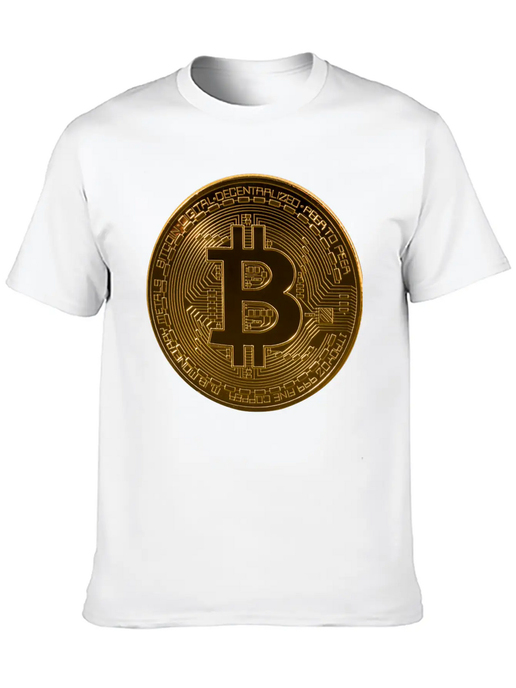 BTC Logo Original Design Collections Stylish Everyday T-Shirt – Unisex Basic Cotton Tee