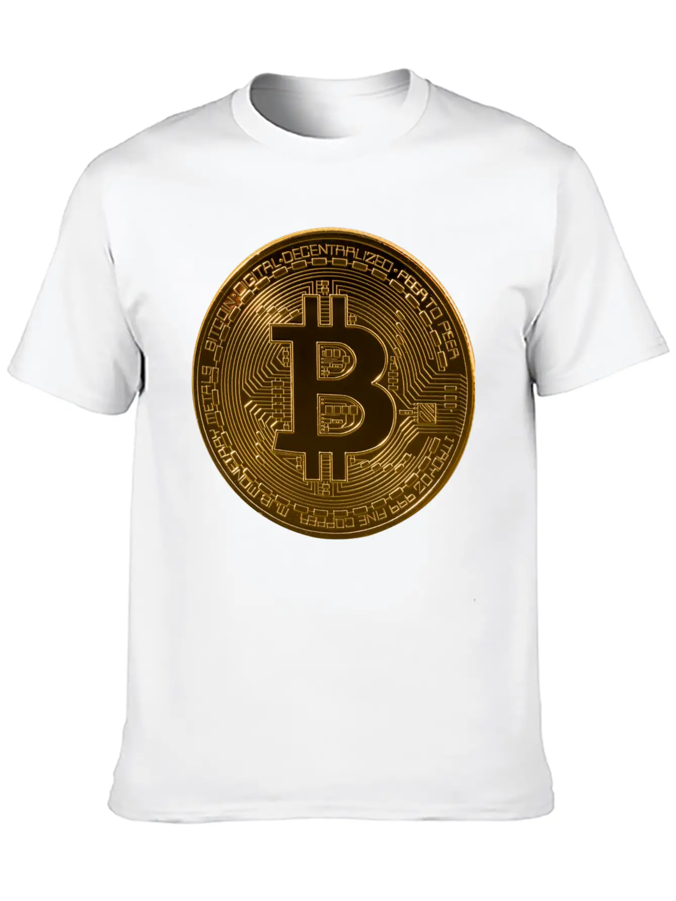 BTC Logo Original Design Collections Stylish Everyday T-Shirt – Unisex Basic Cotton Tee