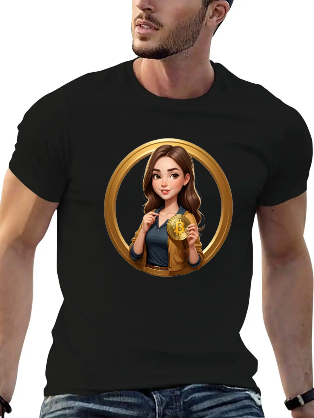 BtcGirl Unisex Casual T-Shirt – Clean Design For Daily Comfort