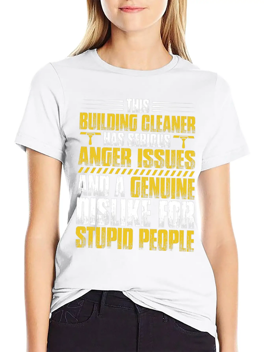 Building Cleaner Cleaning Anger Issues Gift Unisex Casual T-Shirt – Clean Design For Daily Comfort
