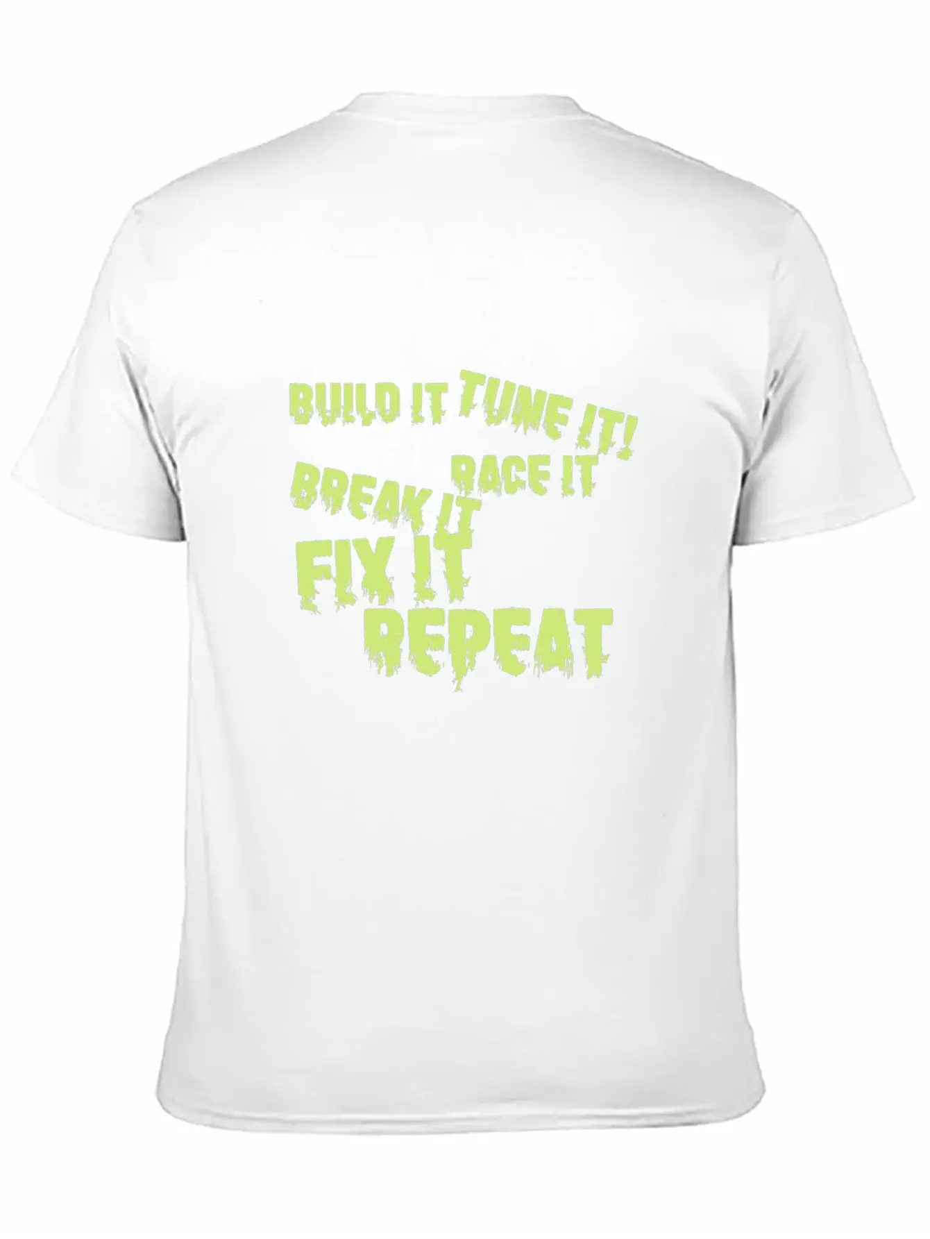 Built It Tune It Race It Break It Fix It Repeat Essential Cotton Tee For Daily Outfits – Unisex Style