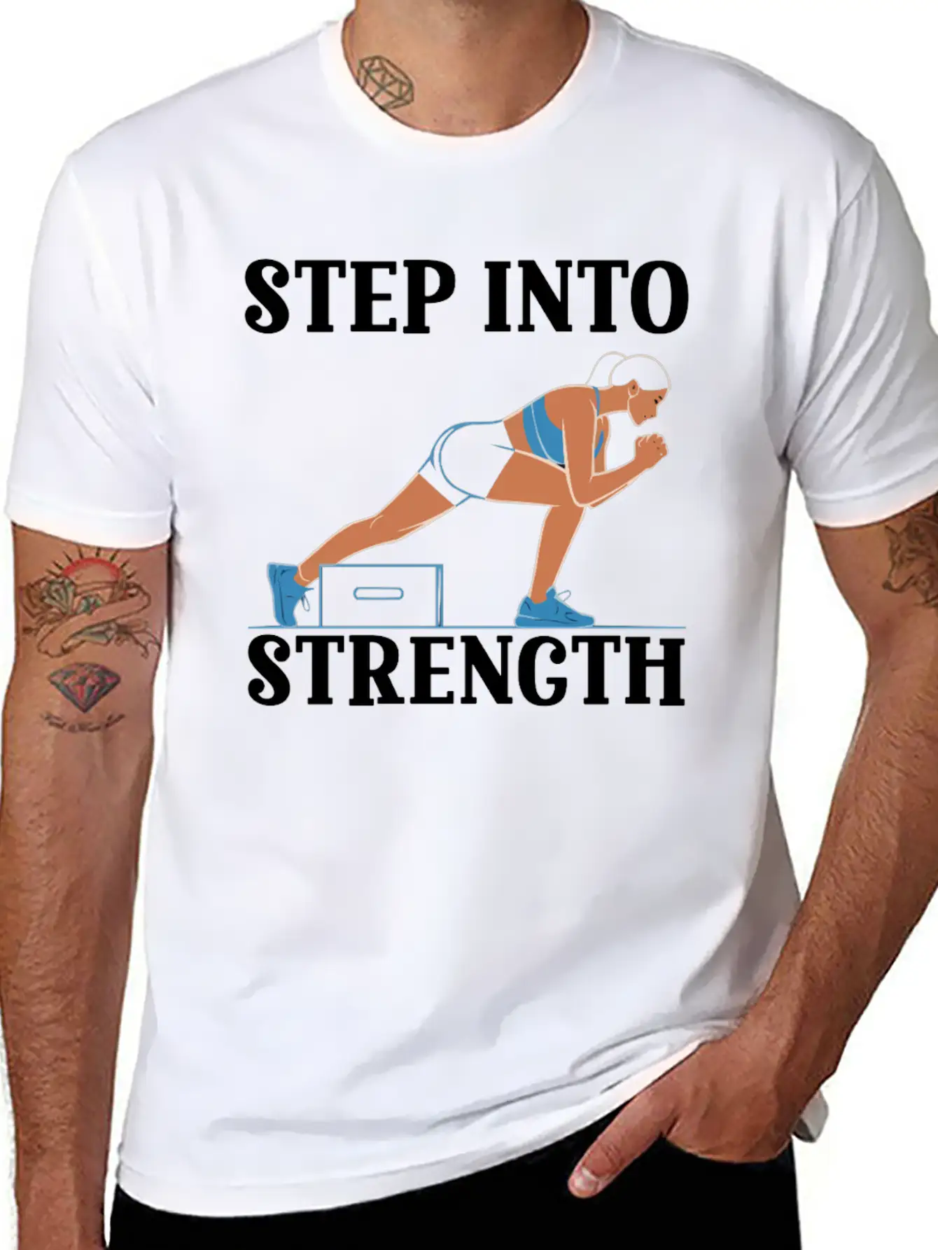Bulgarian Squat Exercise Fitness Workout Gym Unisex Casual T-Shirt – Clean Design For Daily Comfort