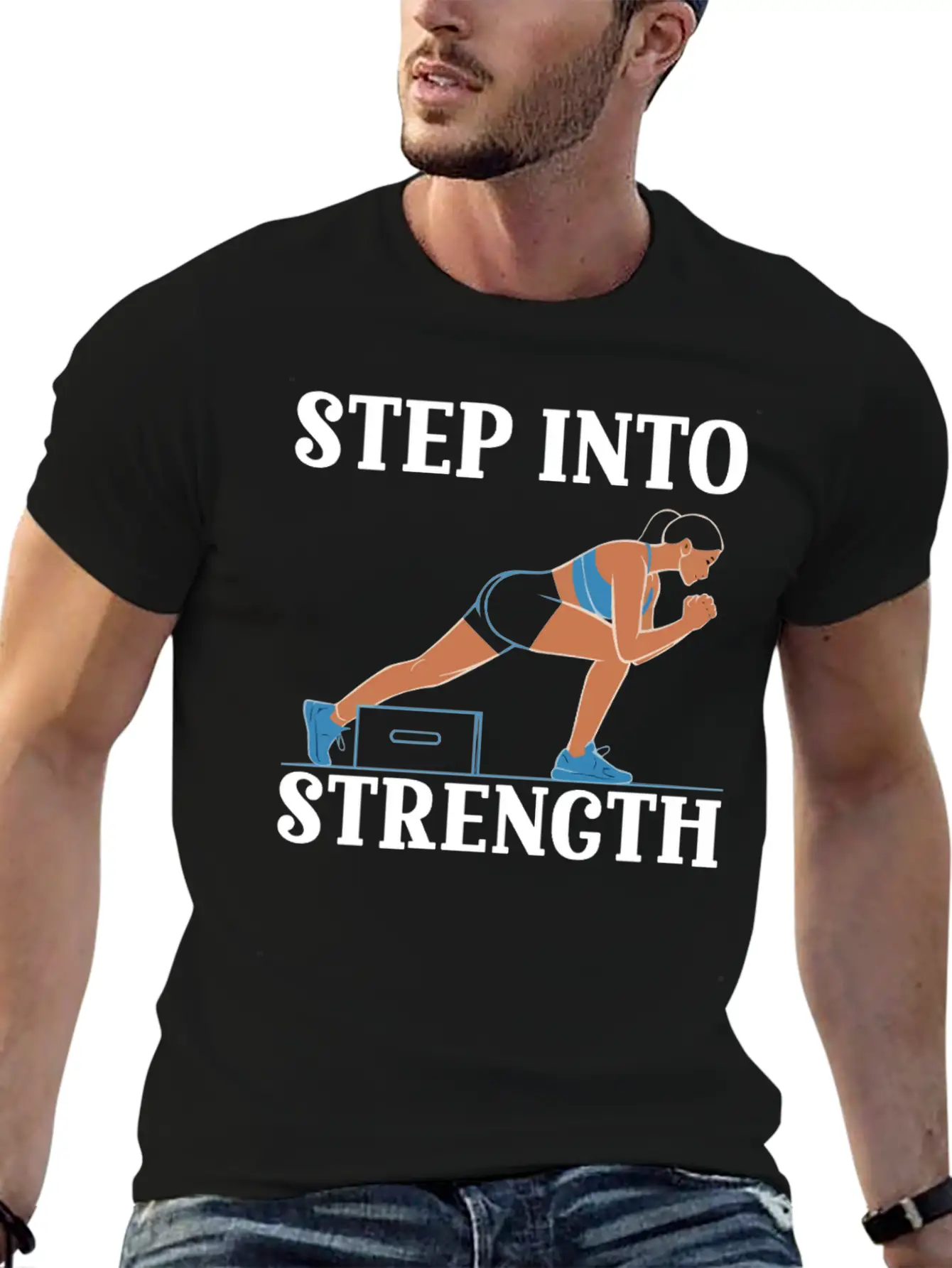 Bulgarian Squat Exercise Fitness Workout Gym Unisex Casual T-Shirt – Clean Design For Daily Comfort